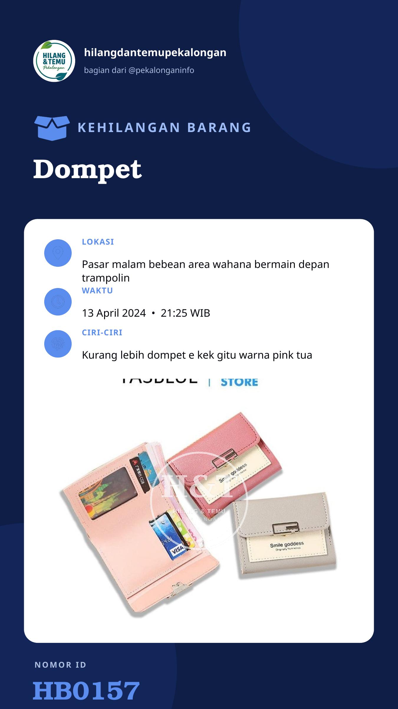 Story 9:16 laporan Dompet