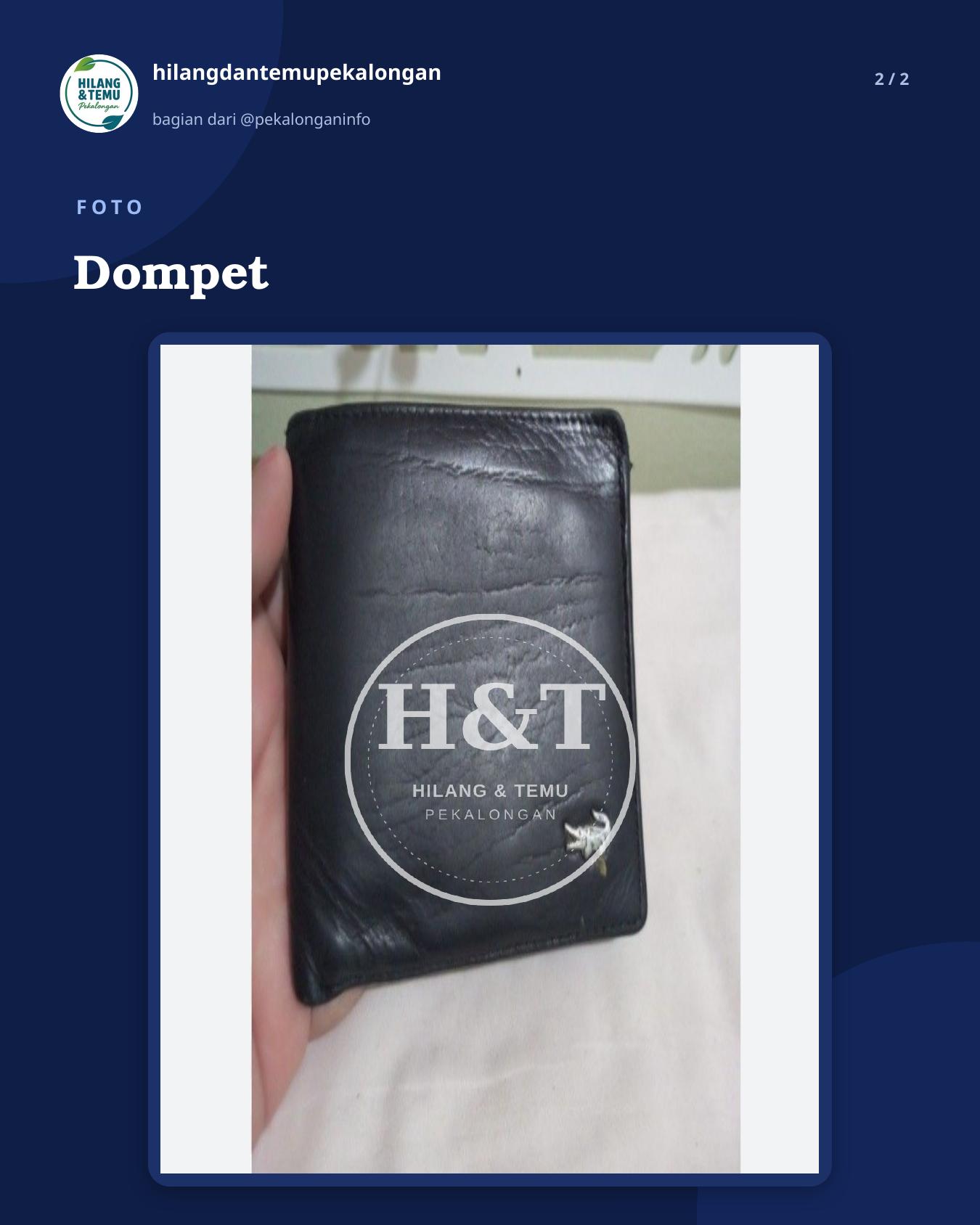 Slide 2 laporan Dompet