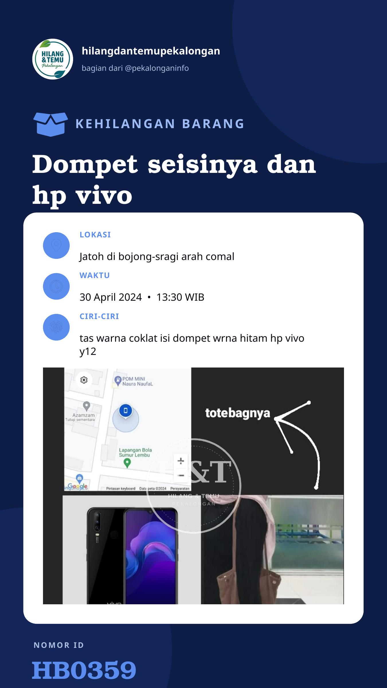 Story 9:16 laporan Dompet seisinya dan hp vivo y12