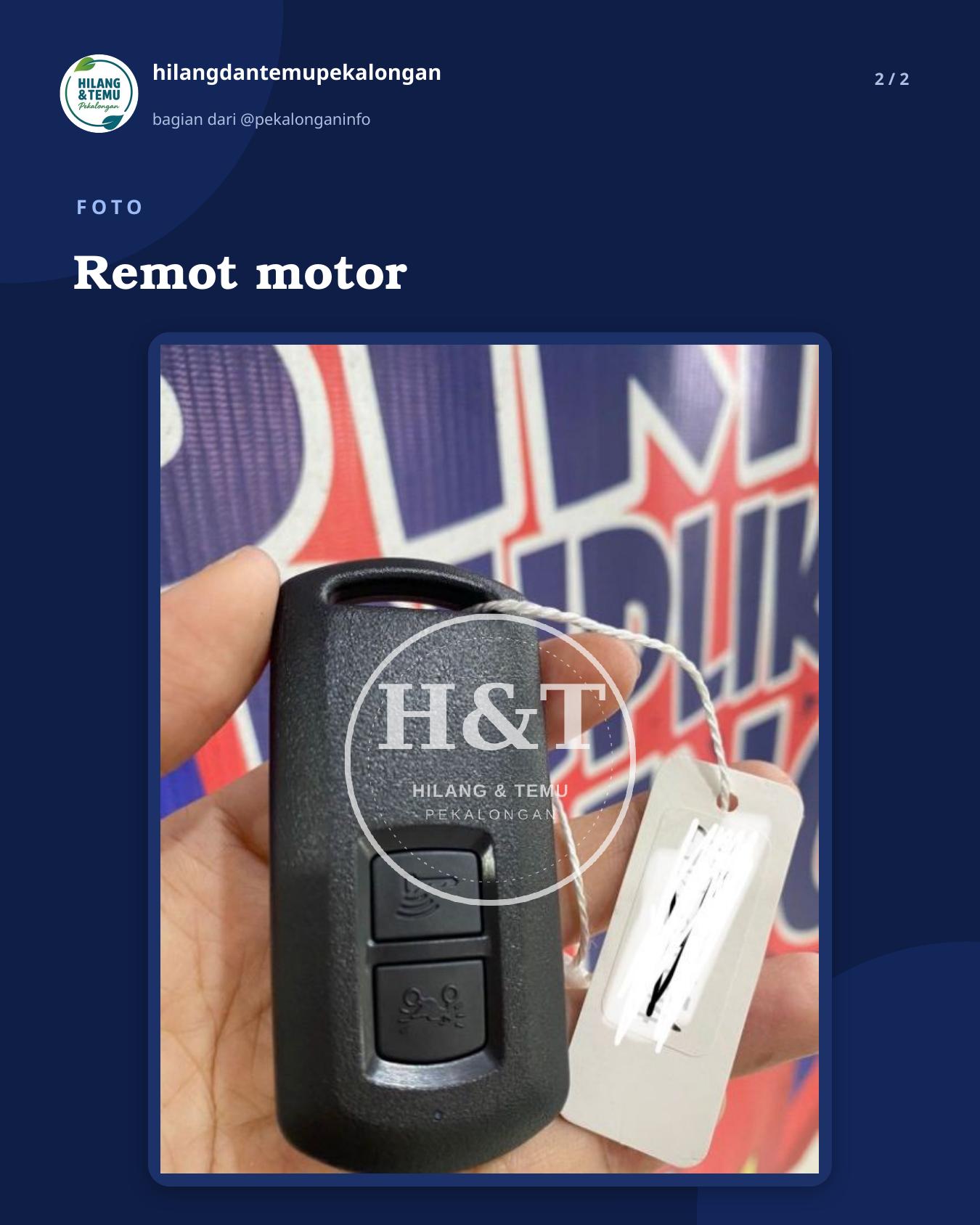 Slide 2 laporan Remot motor