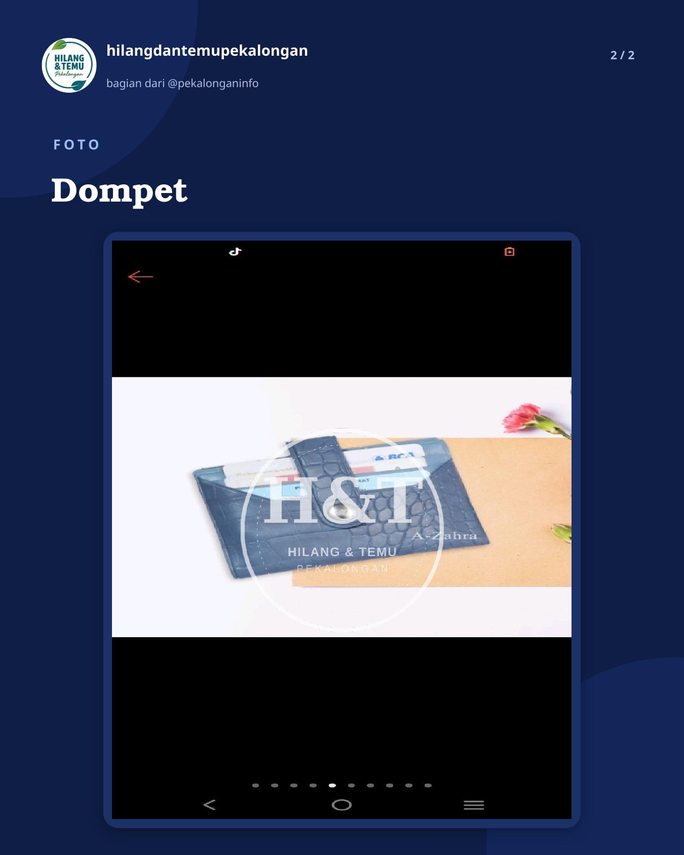 Slide 2 laporan Dompet