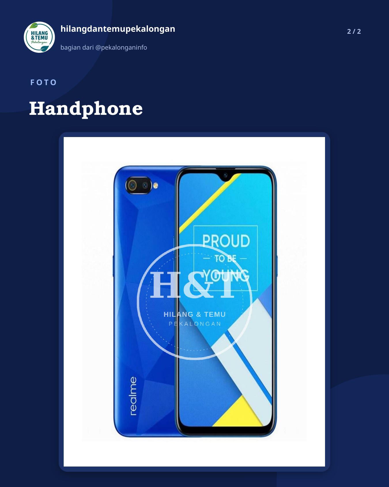 Slide 2 laporan Handphone
