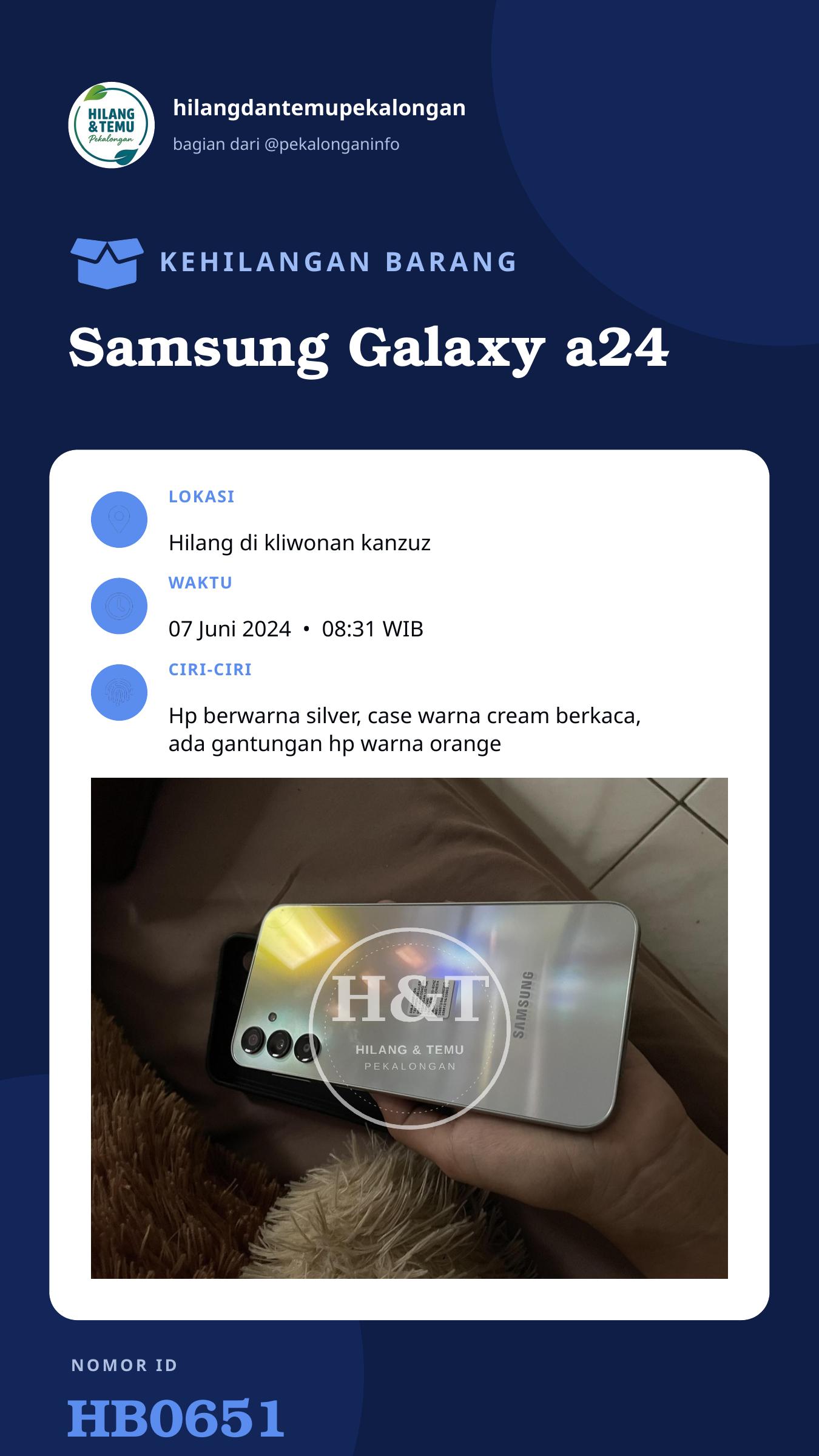 Story 9:16 laporan Samsung Galaxy a24
