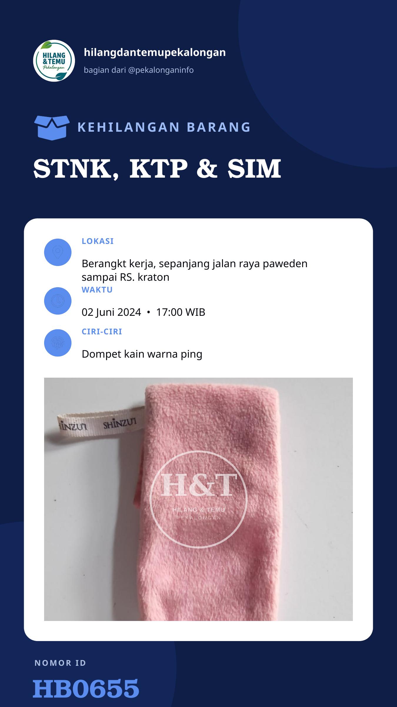 Story 9:16 laporan STNK, KTP & SIM