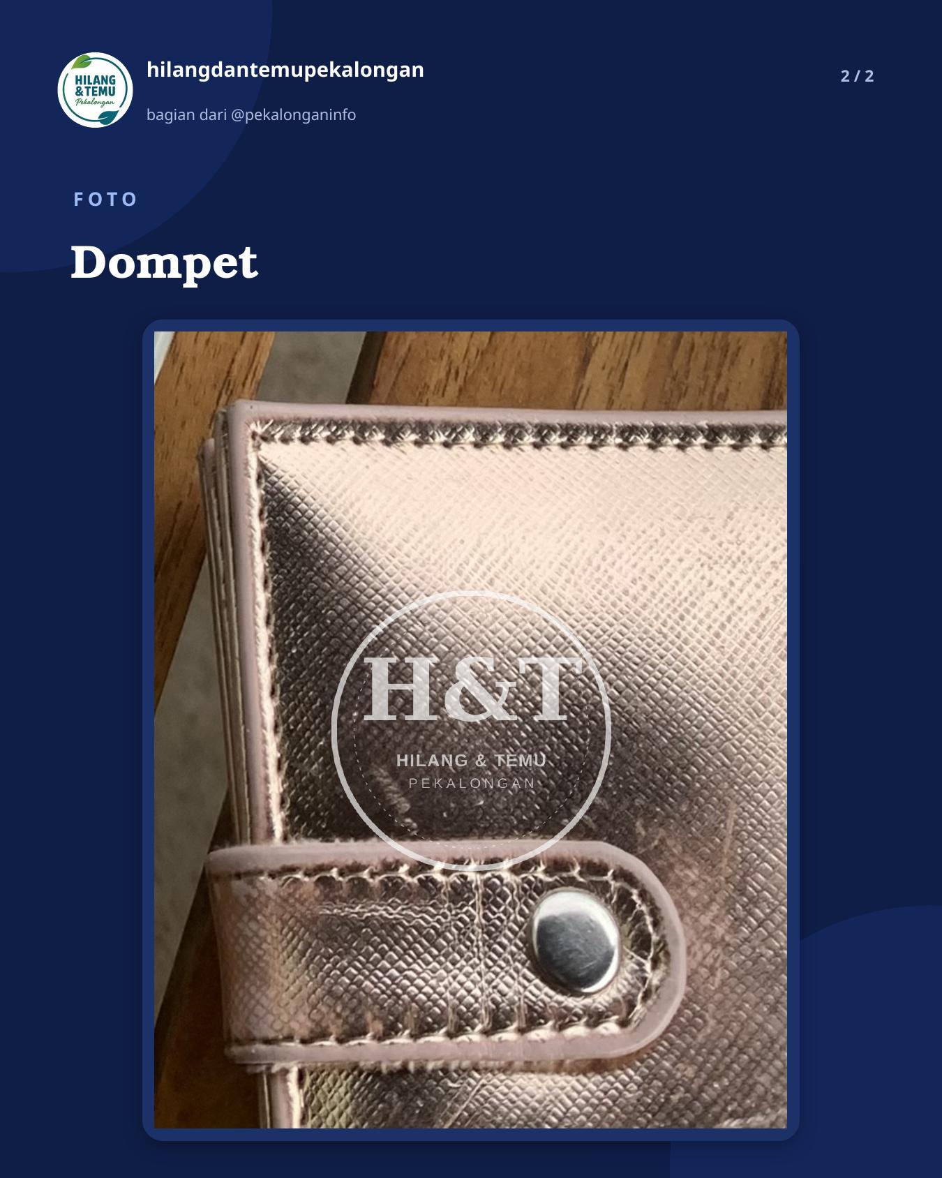 Slide 2 laporan Dompet