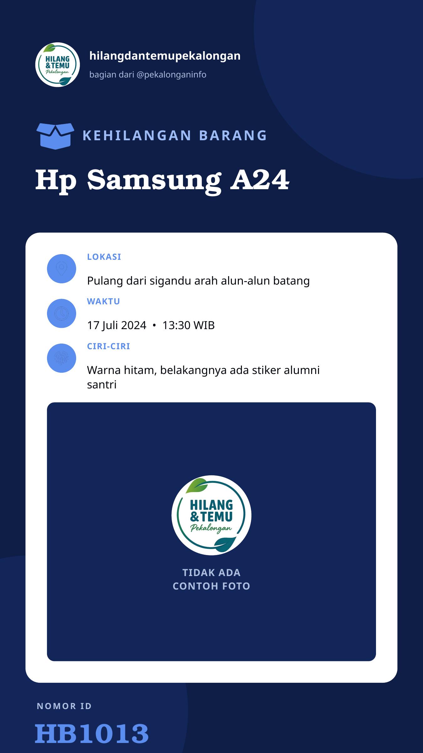 Story 9:16 laporan Hp Samsung A24