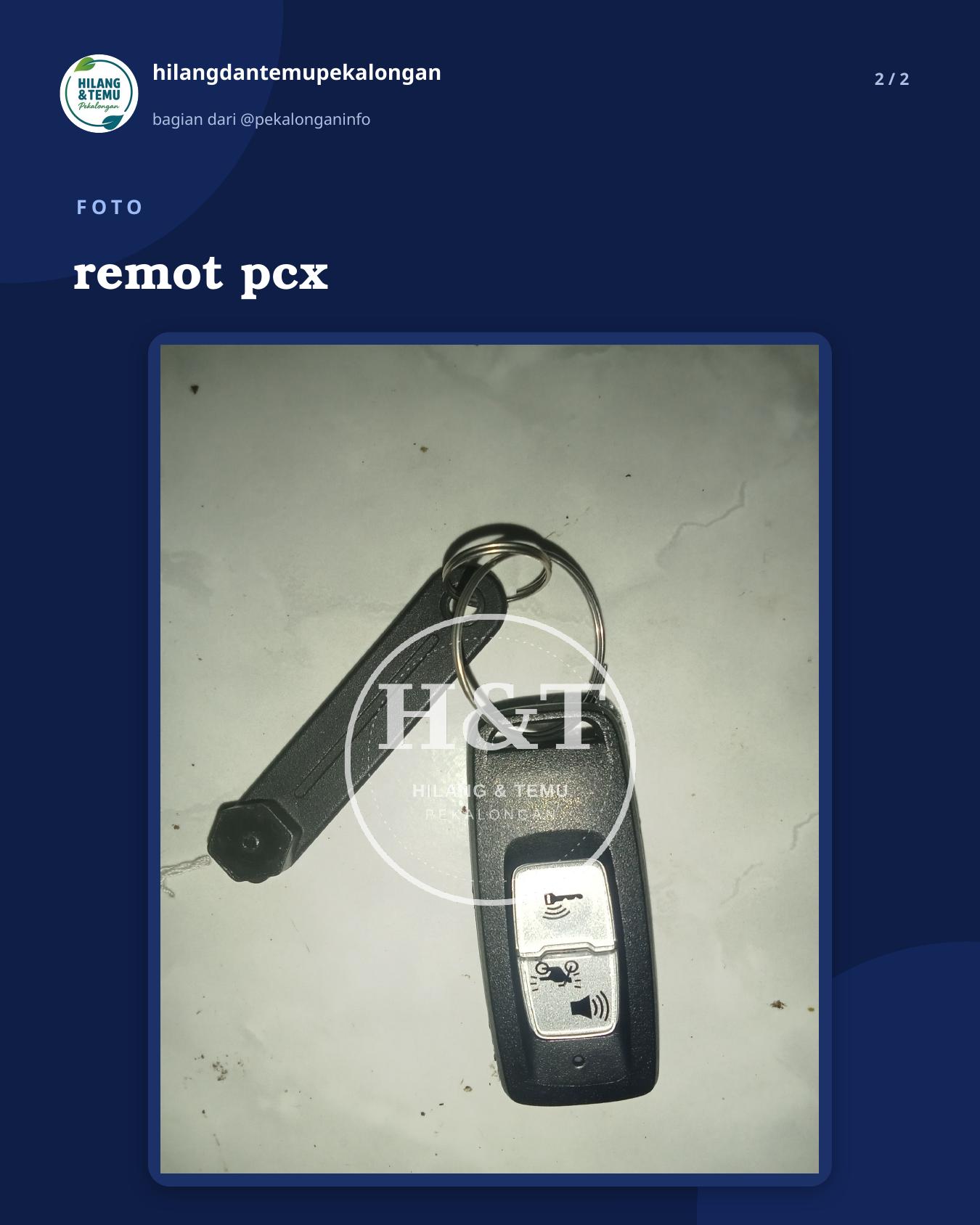 Slide 2 laporan remot pcx