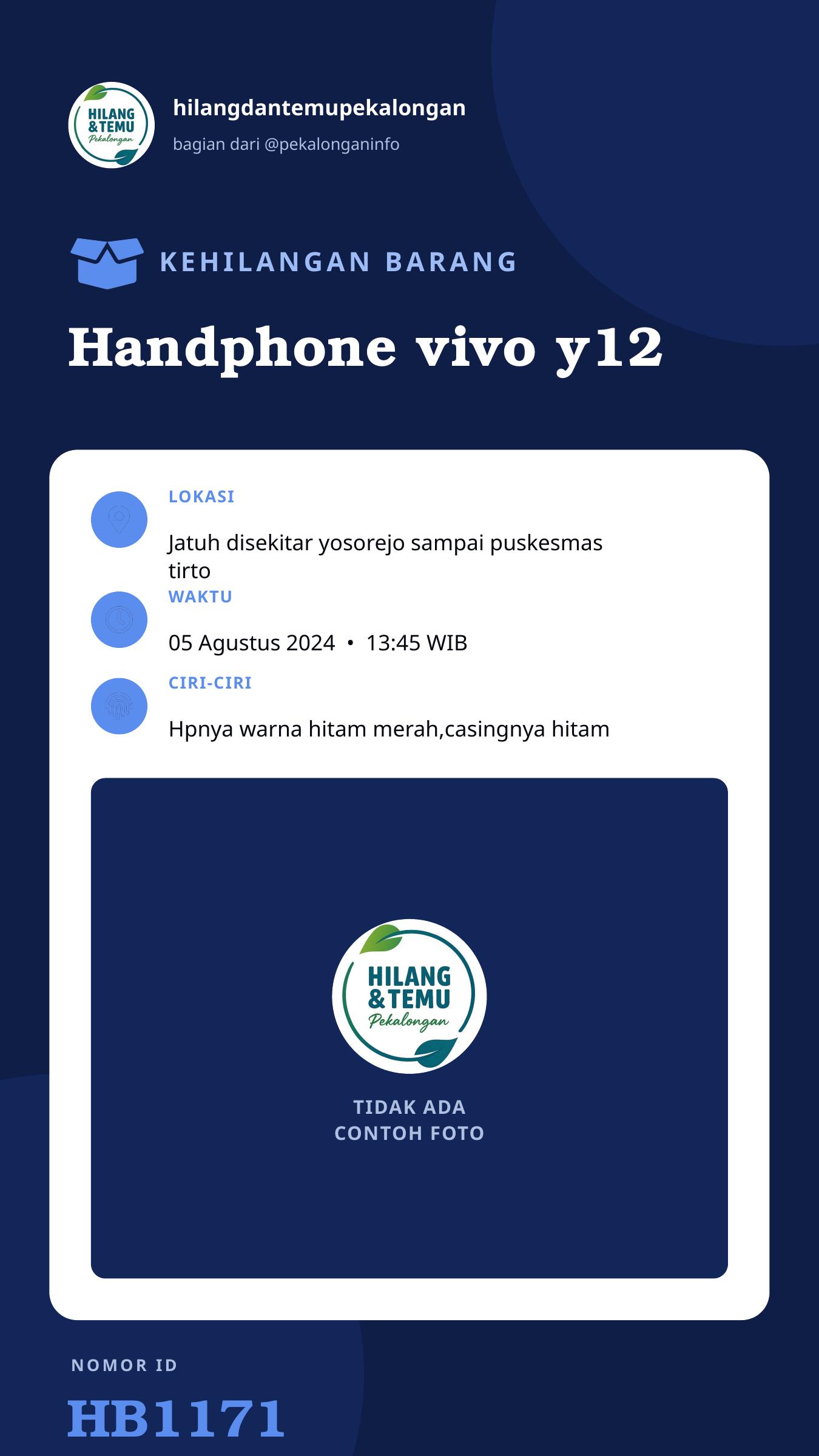 Story 9:16 laporan Handphone vivo y12