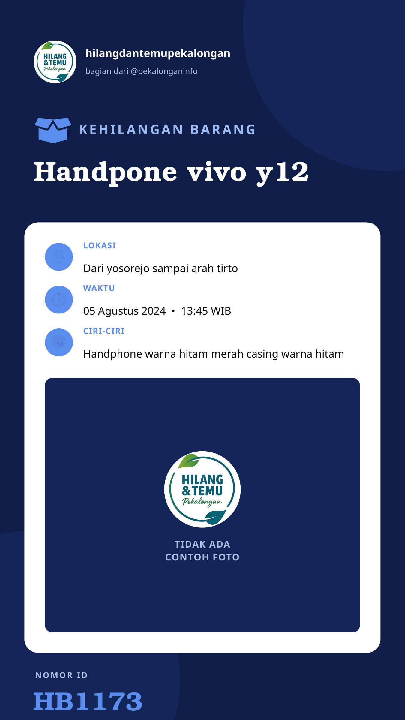 Story 9:16 laporan Handpone vivo y12