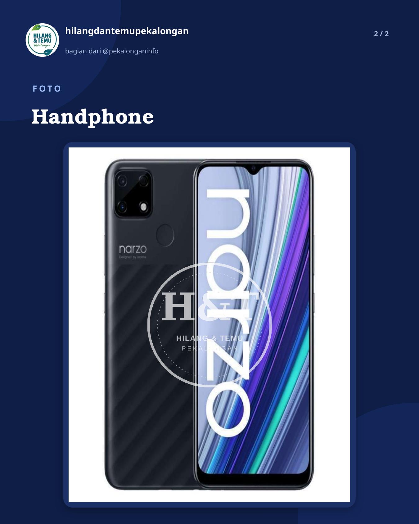 Slide 2 laporan Handphone