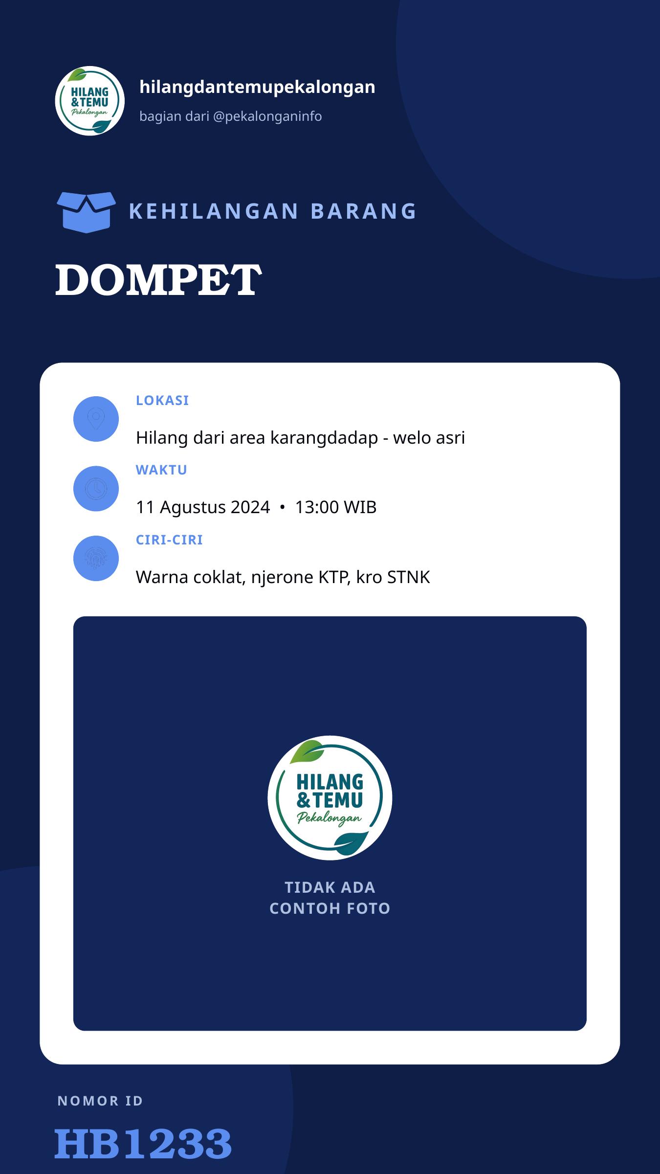 Story 9:16 laporan DOMPET