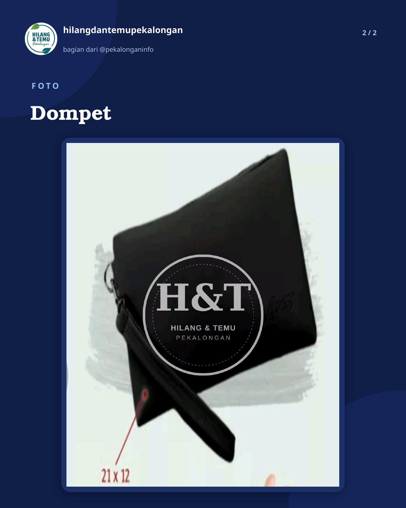 Slide 2 laporan Dompet