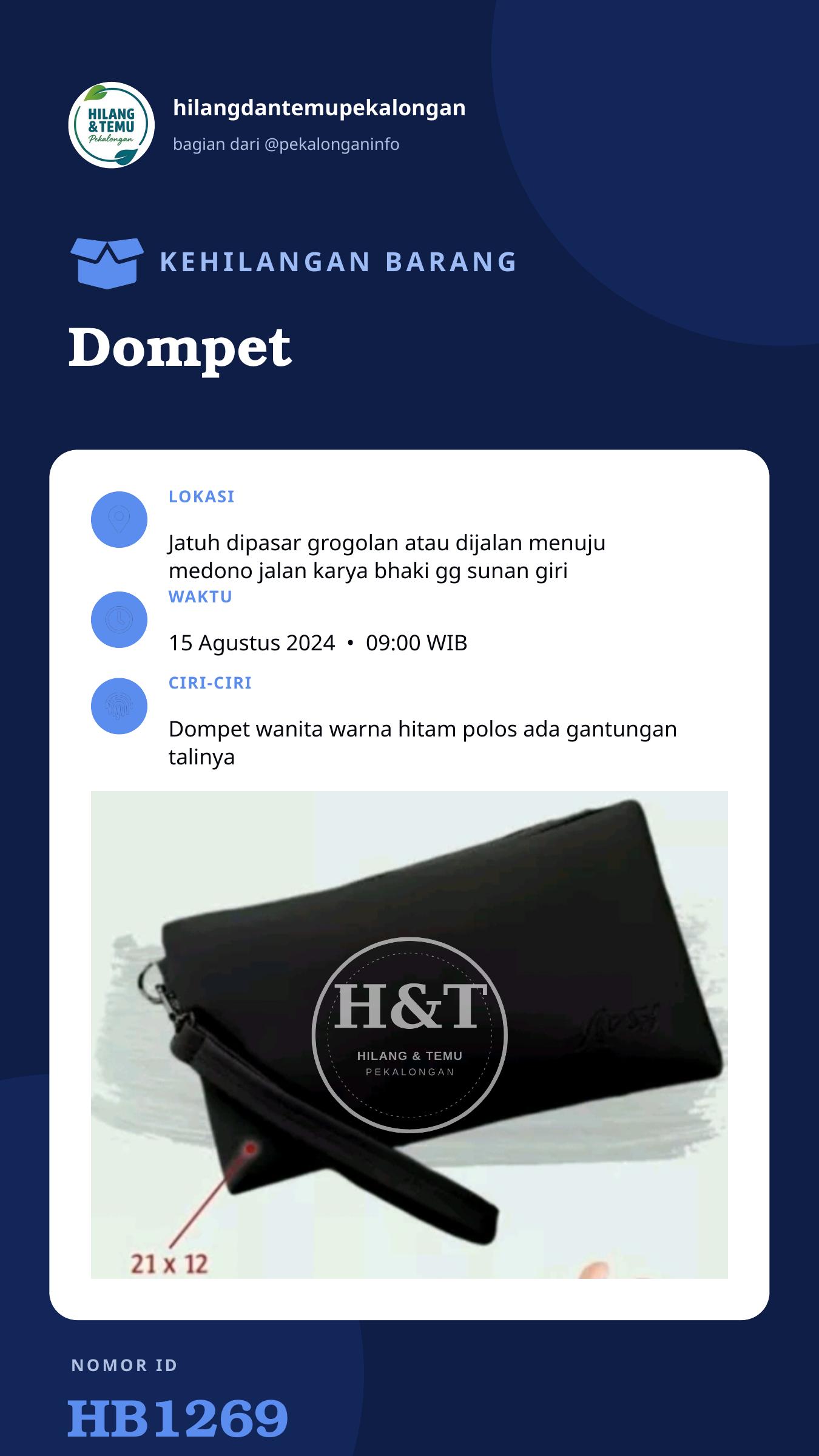 Story 9:16 laporan Dompet