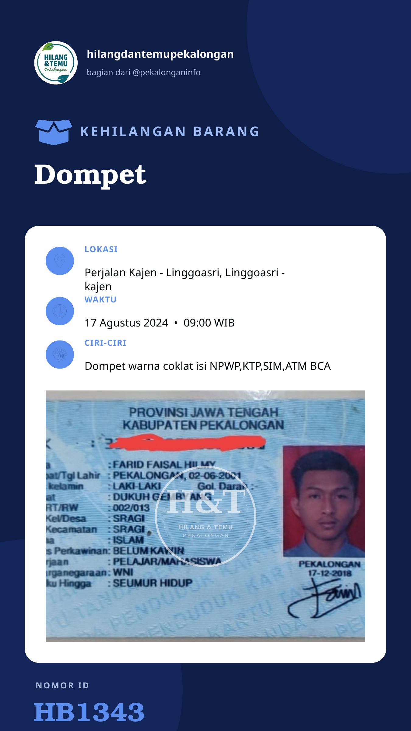 Story 9:16 laporan Dompet