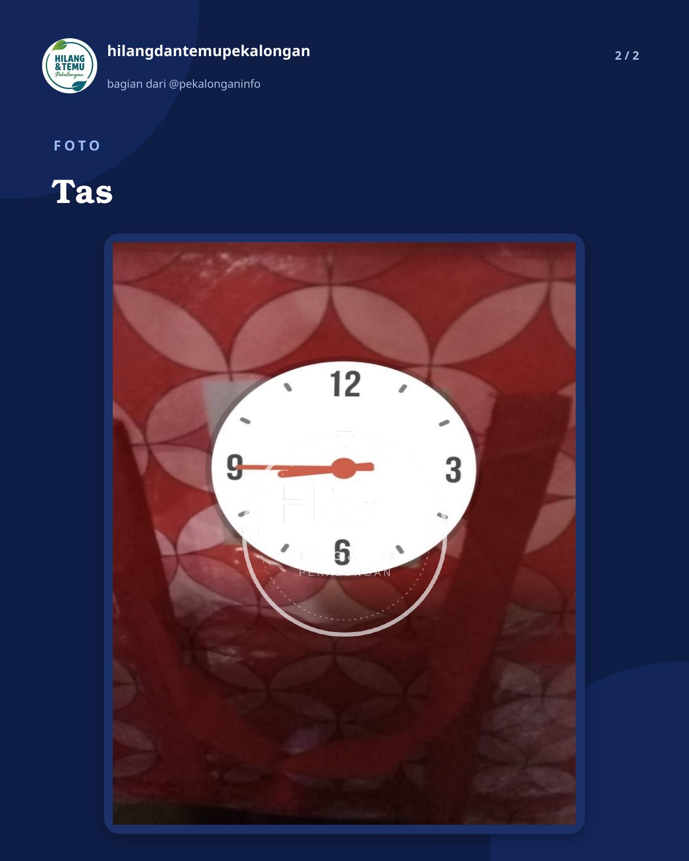 Slide 2 laporan Tas