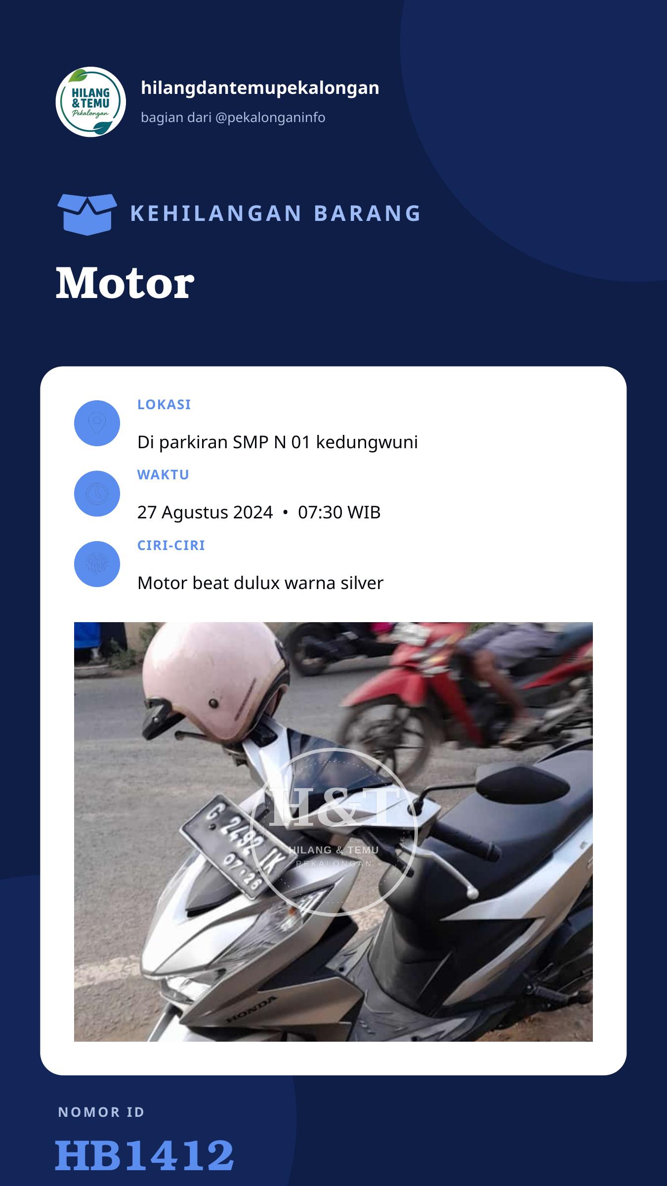 Story 9:16 laporan Motor