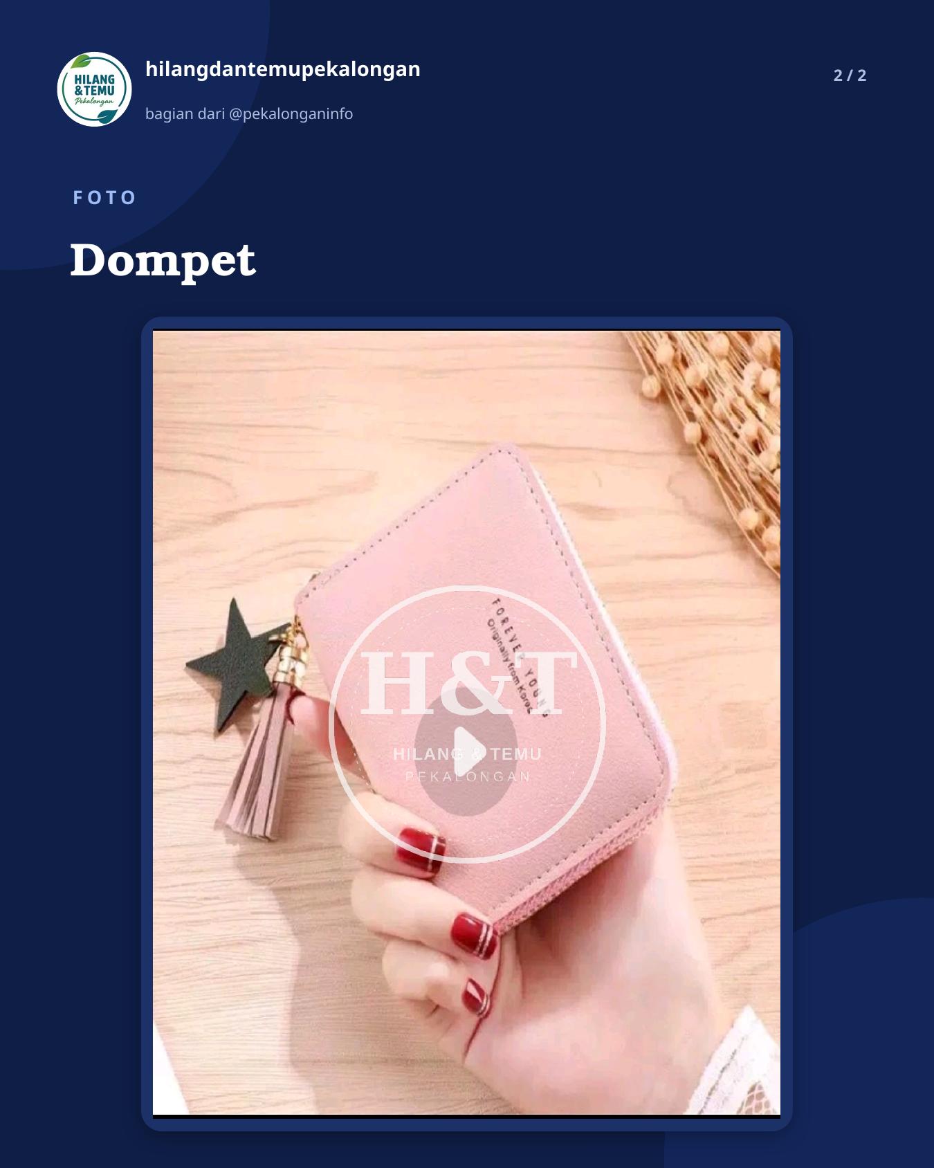 Slide 2 laporan Dompet