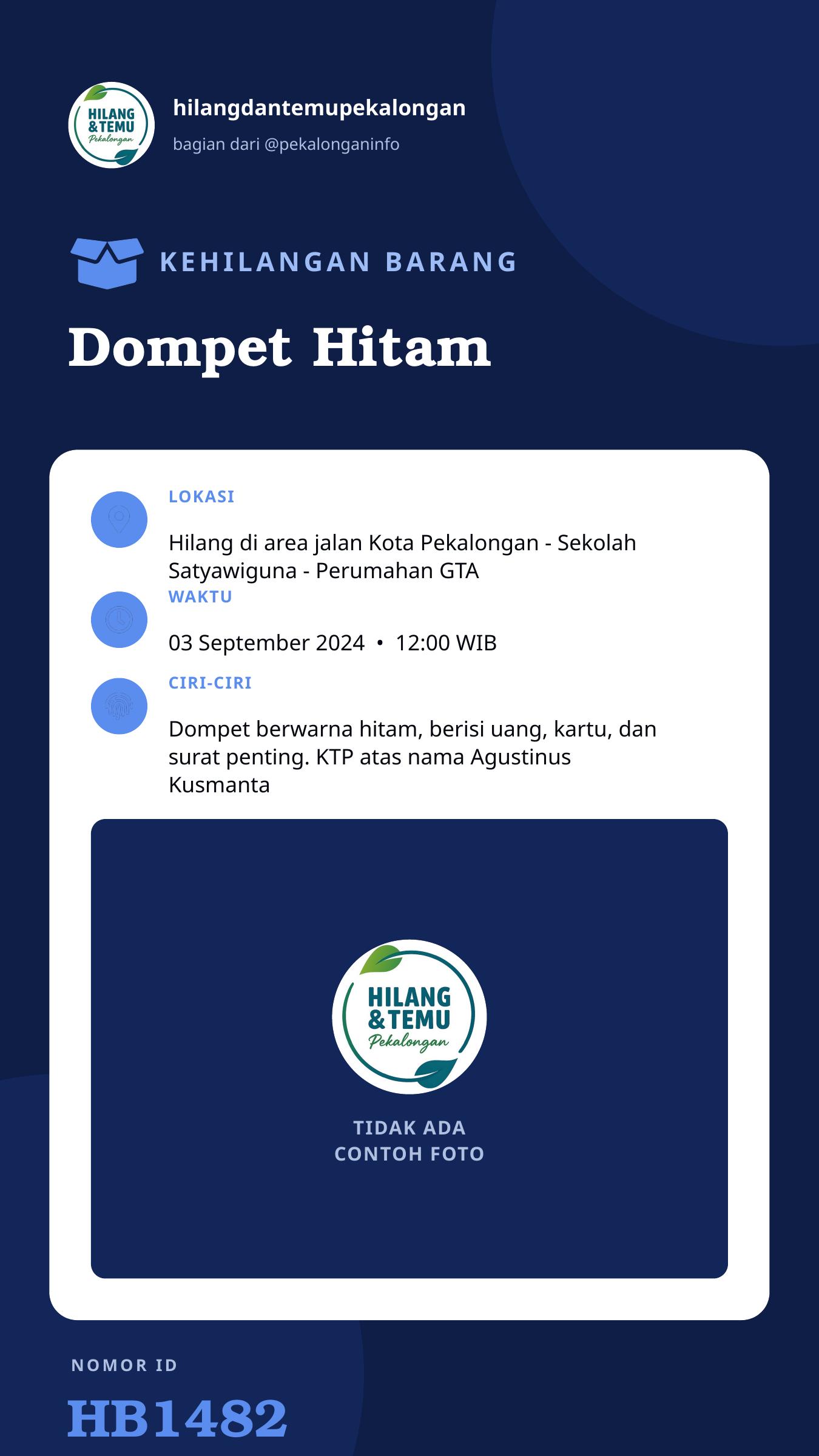 Story 9:16 laporan Dompet Hitam