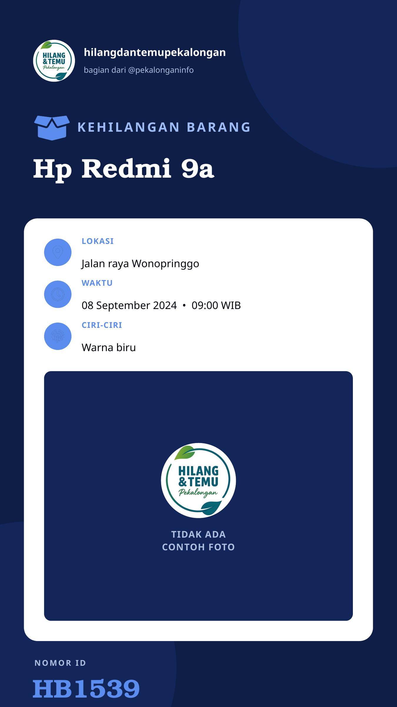Story 9:16 laporan Hp Redmi 9a