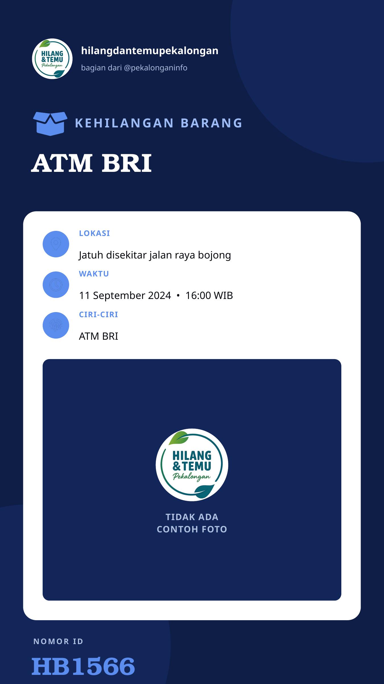 Story 9:16 laporan ATM BRI
