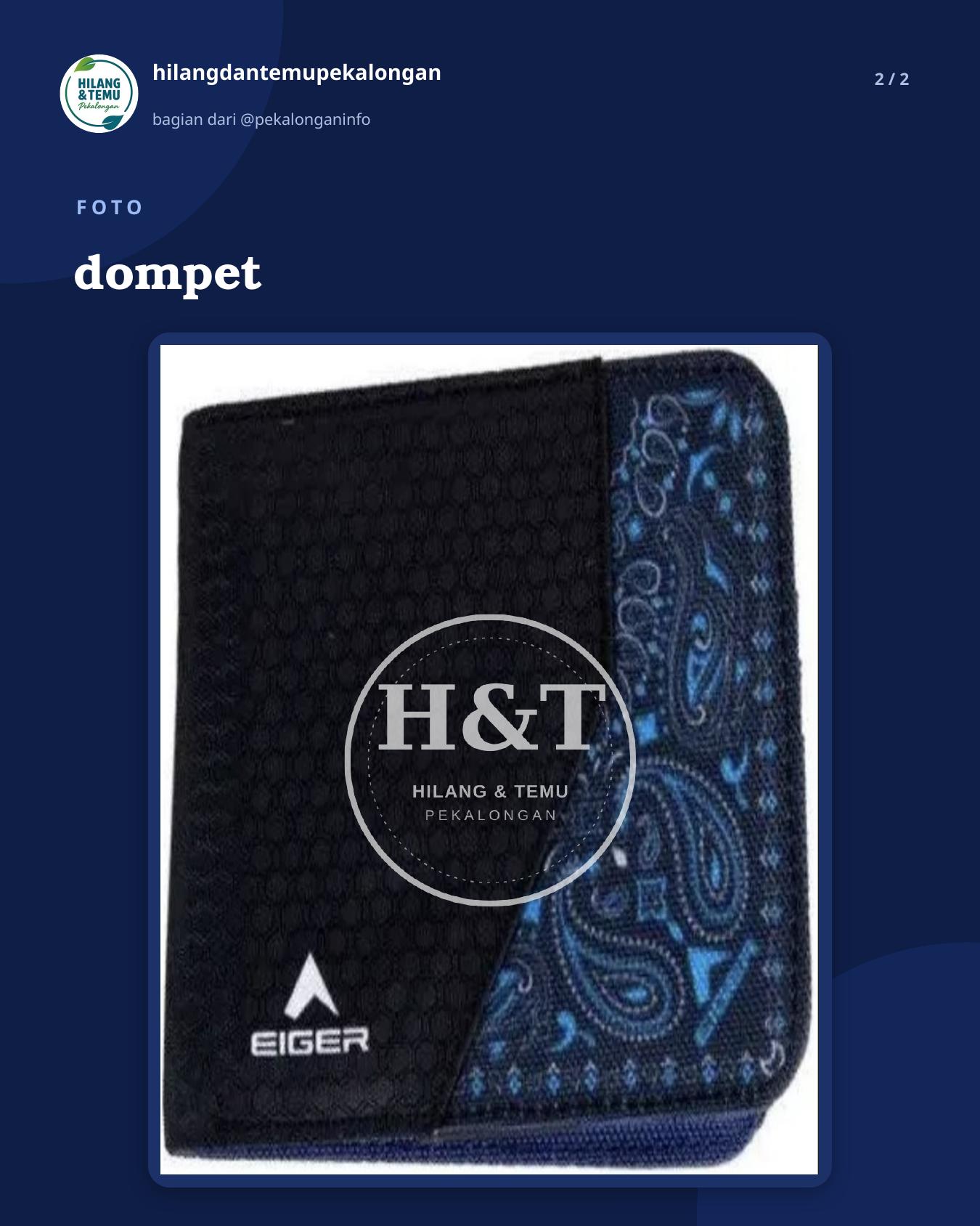 Slide 2 laporan dompet