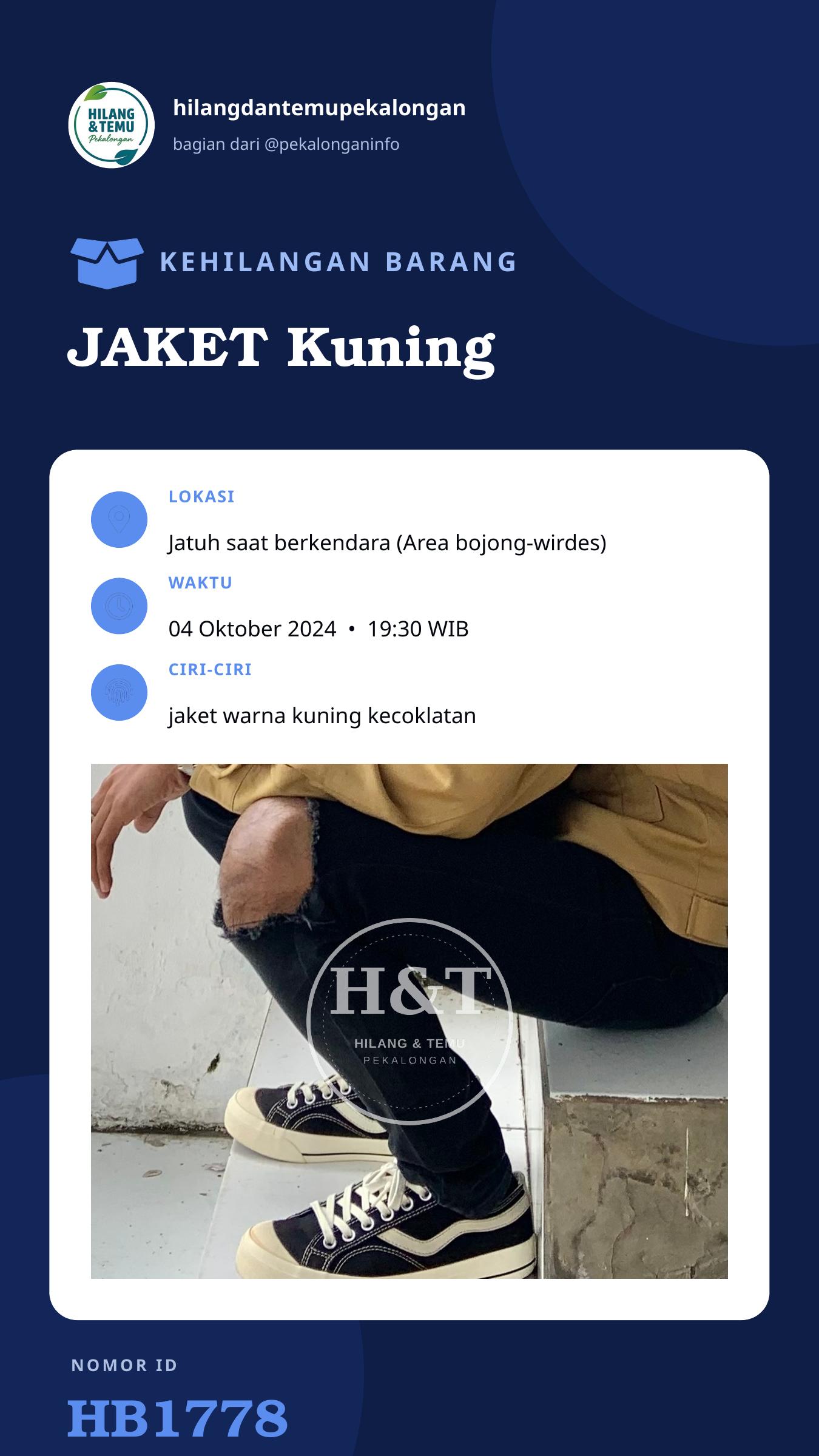 Story 9:16 laporan JAKET Kuning