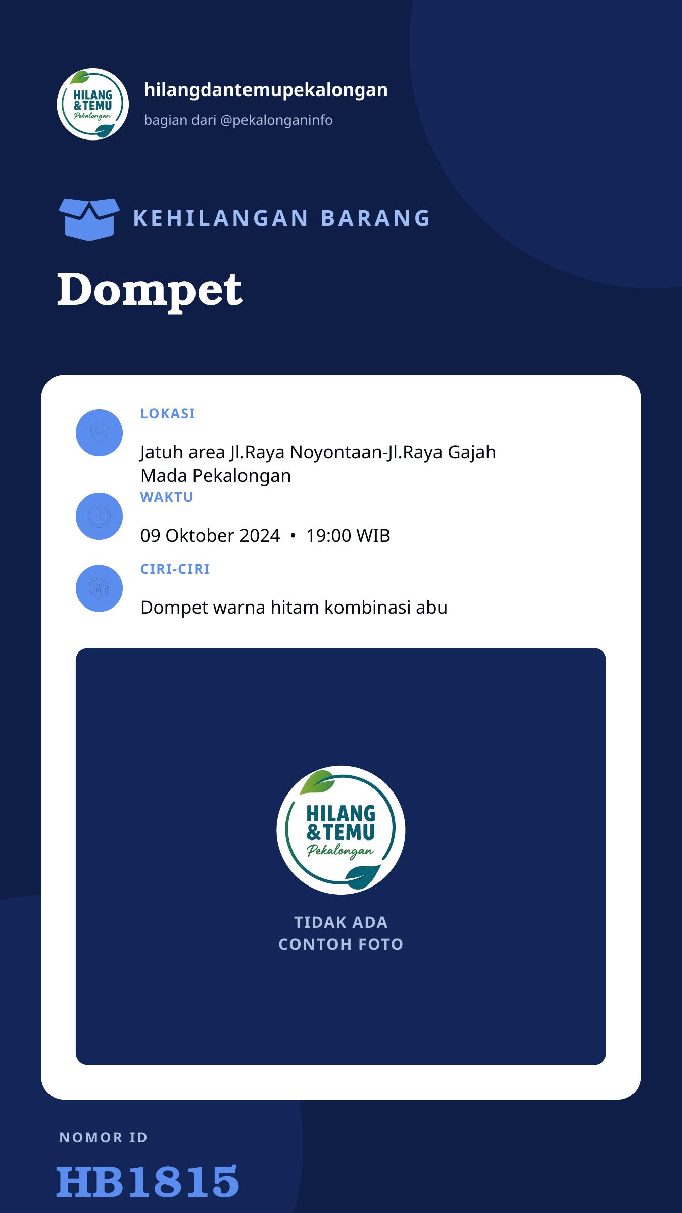 Story 9:16 laporan Dompet