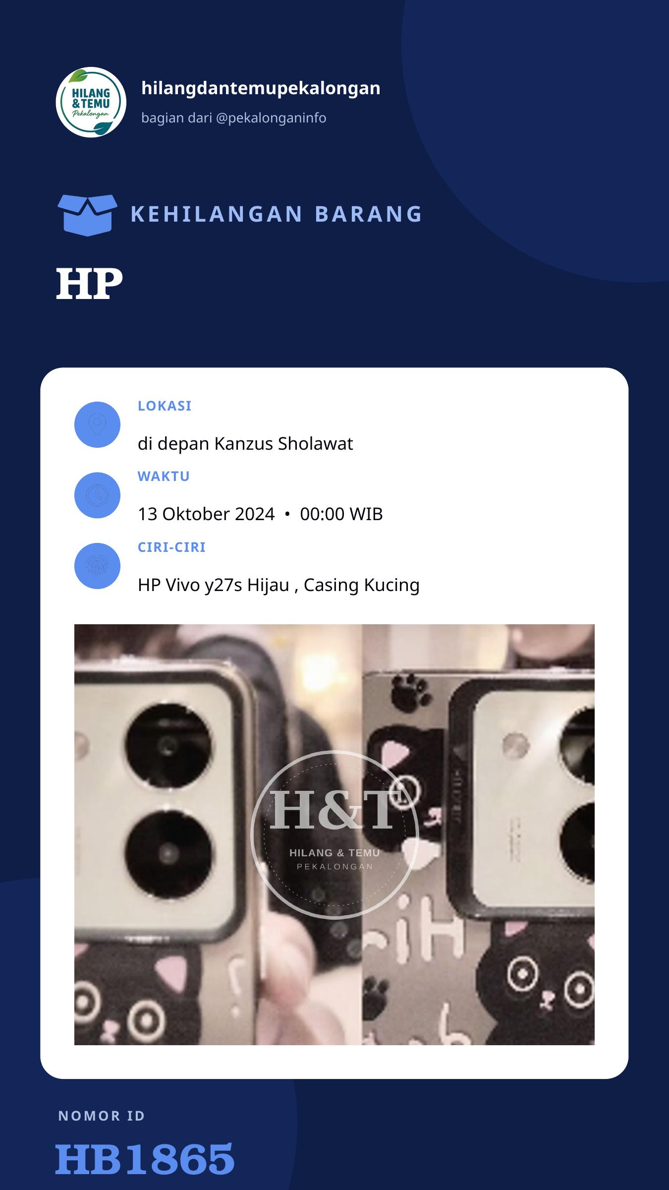 Story 9:16 laporan HP