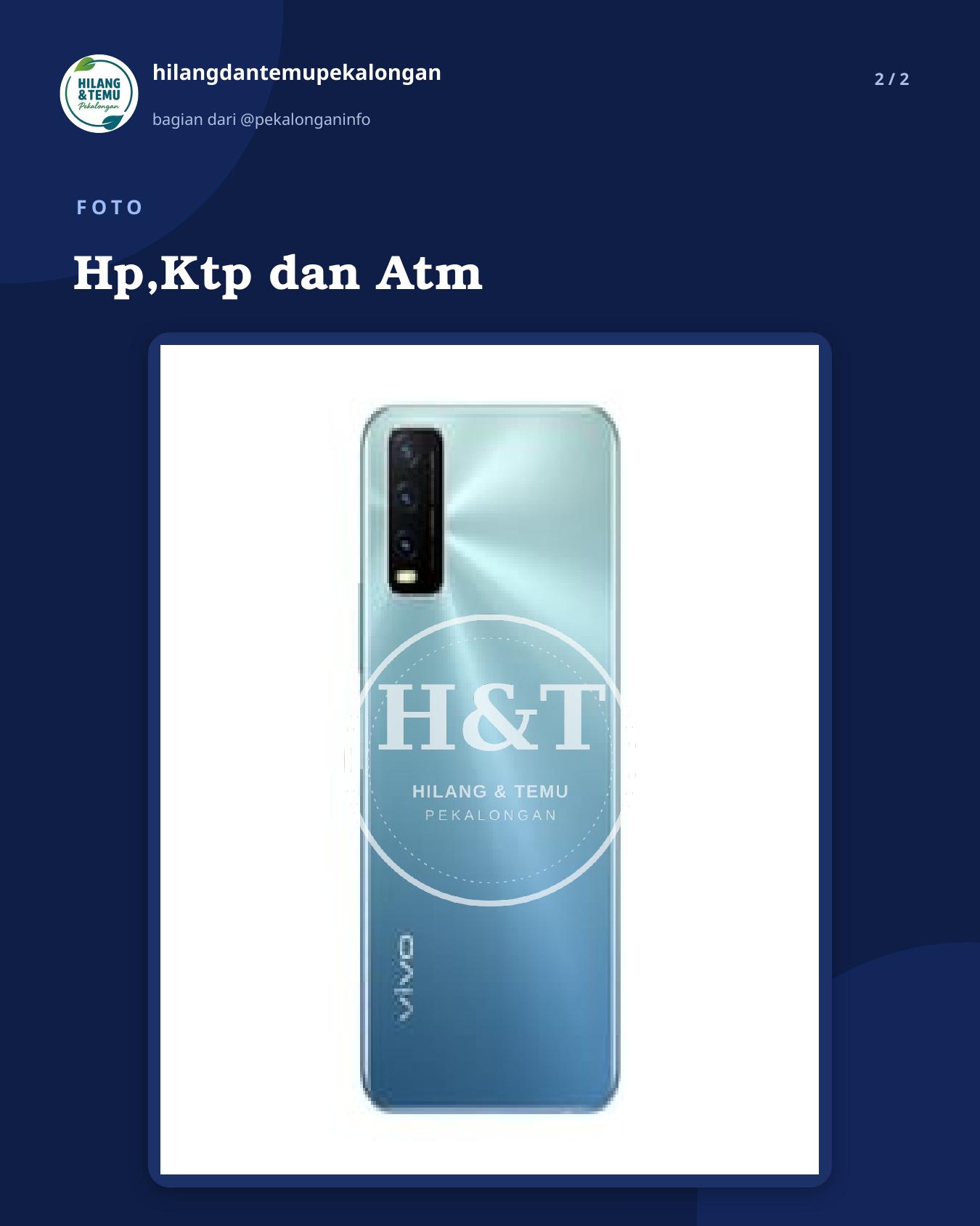 Slide 2 laporan Hp,Ktp dan Atm