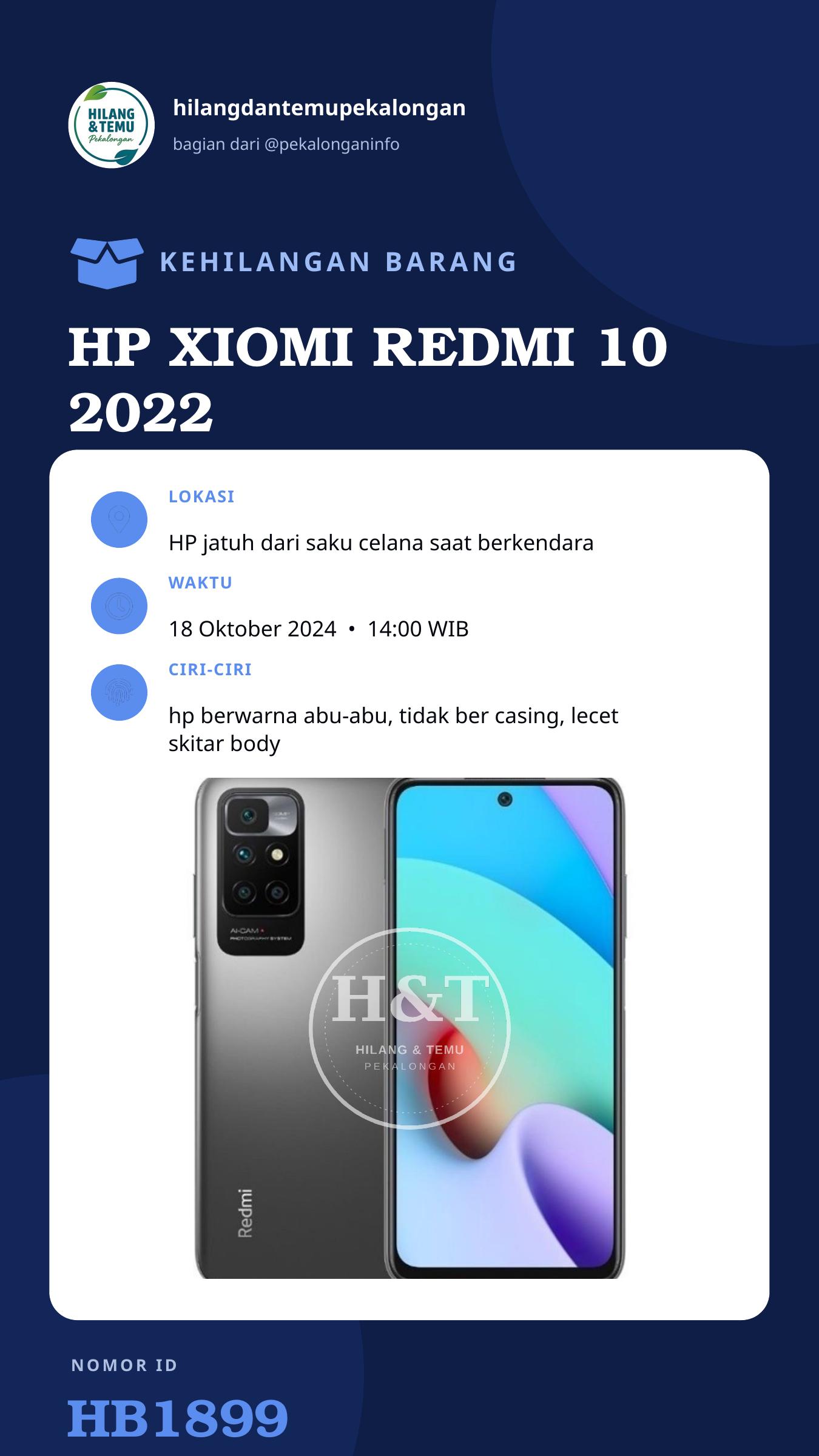 Story 9:16 laporan HP XIOMI REDMI 10 2022
