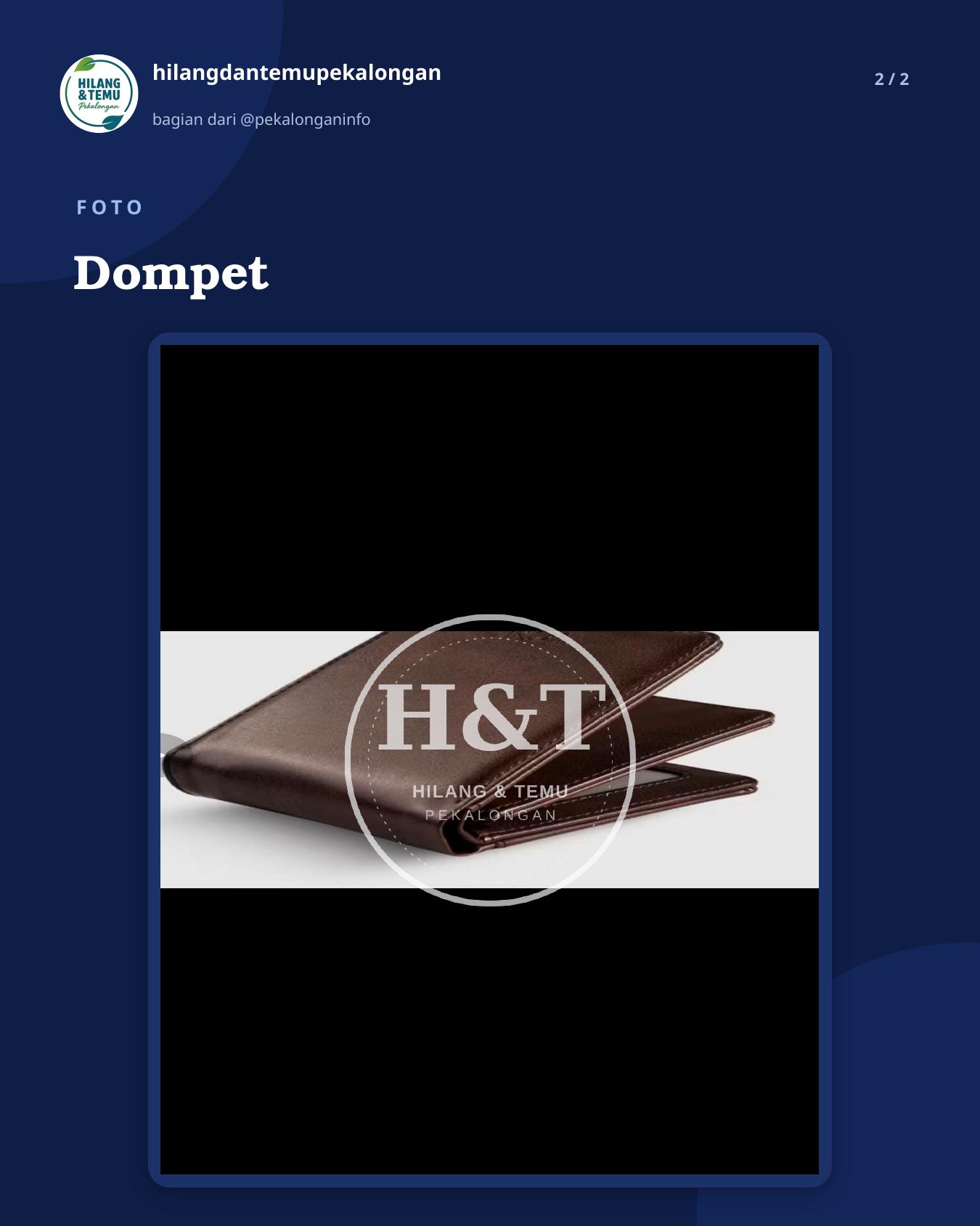Slide 2 laporan Dompet