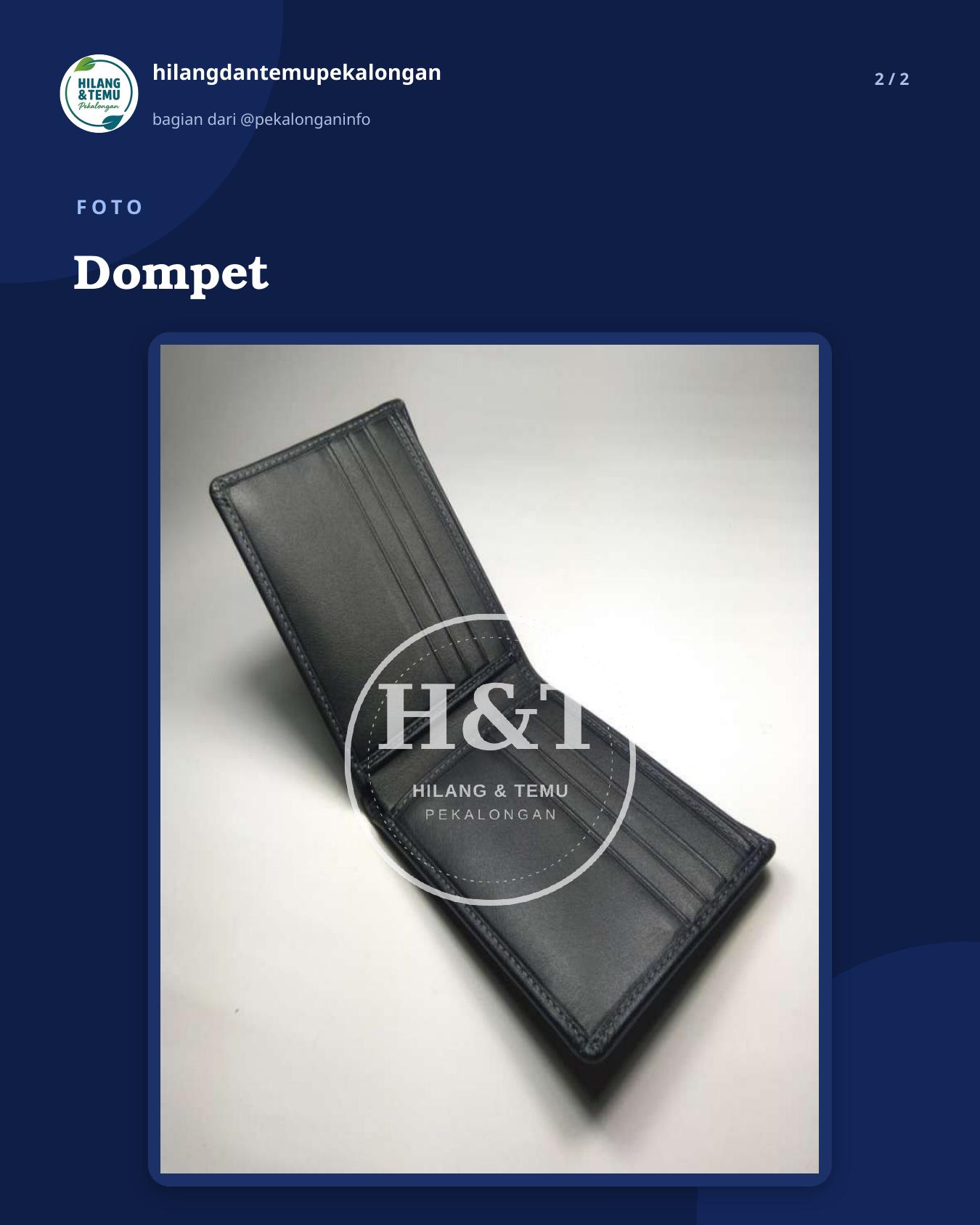 Slide 2 laporan Dompet