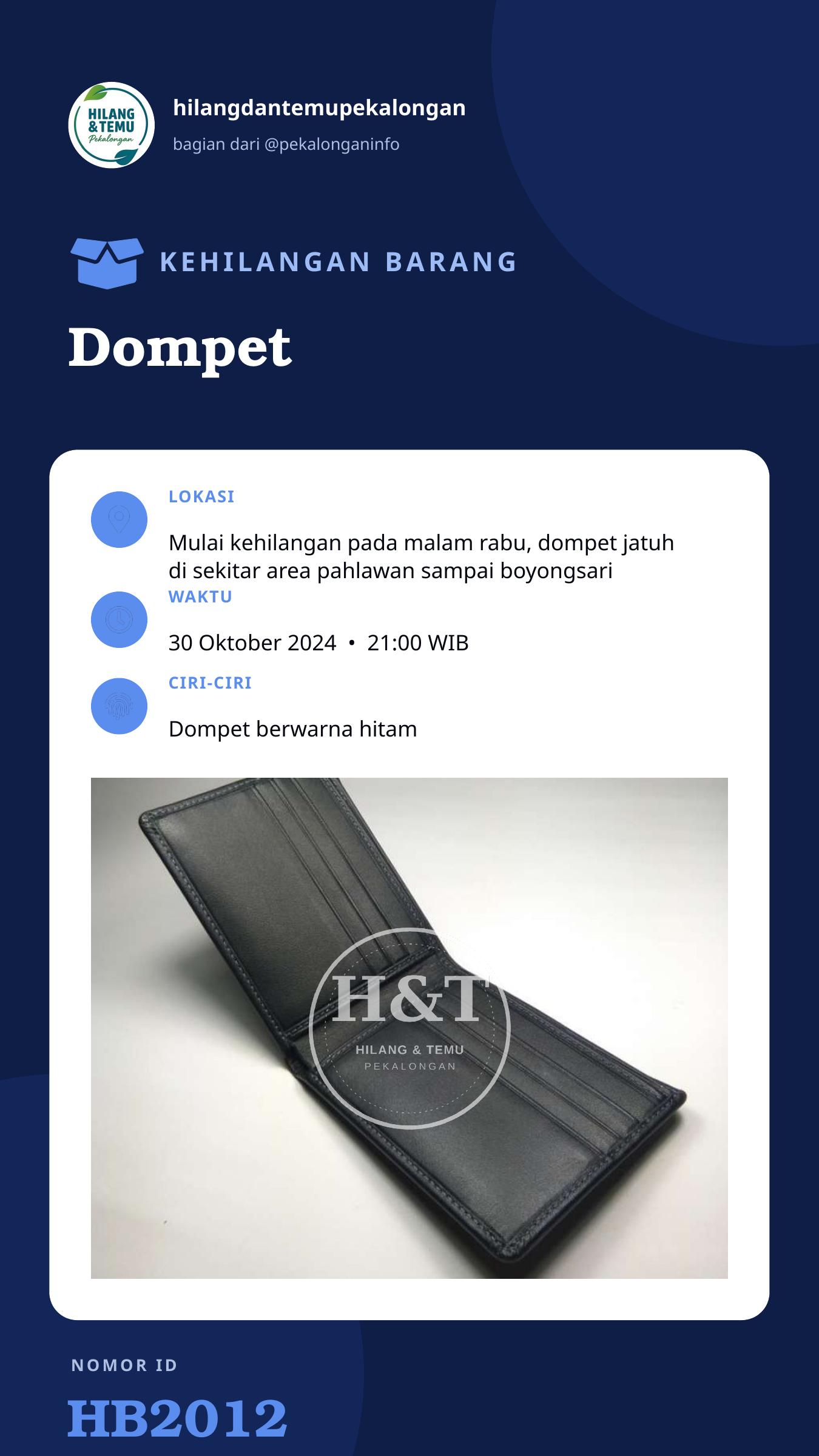 Story 9:16 laporan Dompet