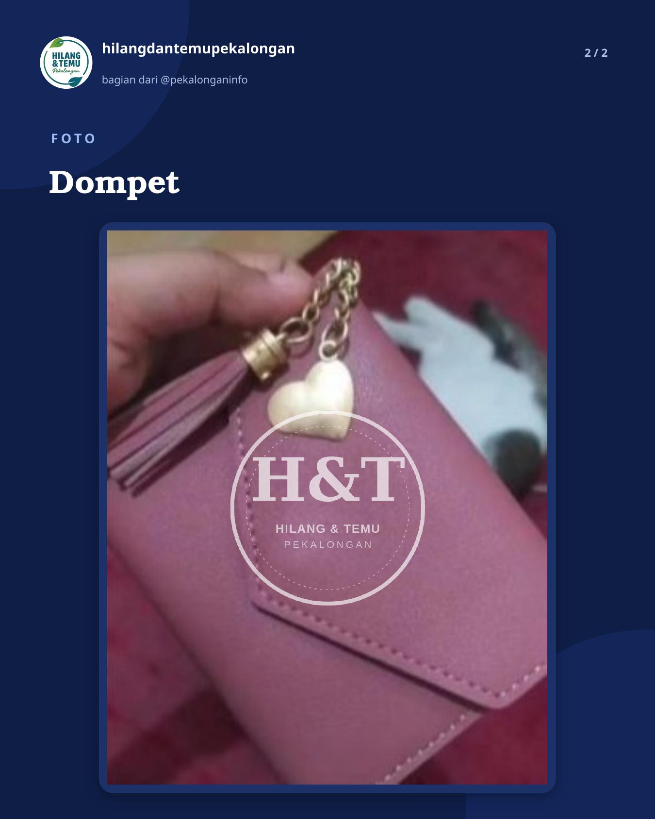 Slide 2 laporan Dompet