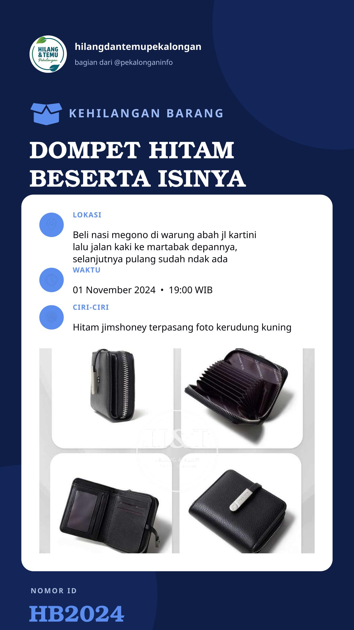 Story 9:16 laporan DOMPET HITAM BESERTA ISINYA