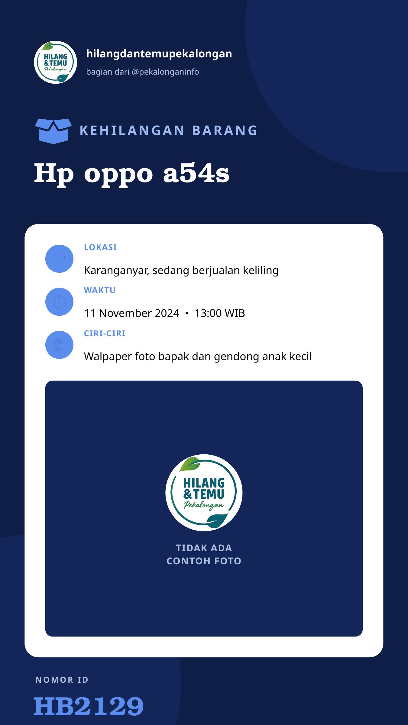 Story 9:16 laporan Hp oppo a54s