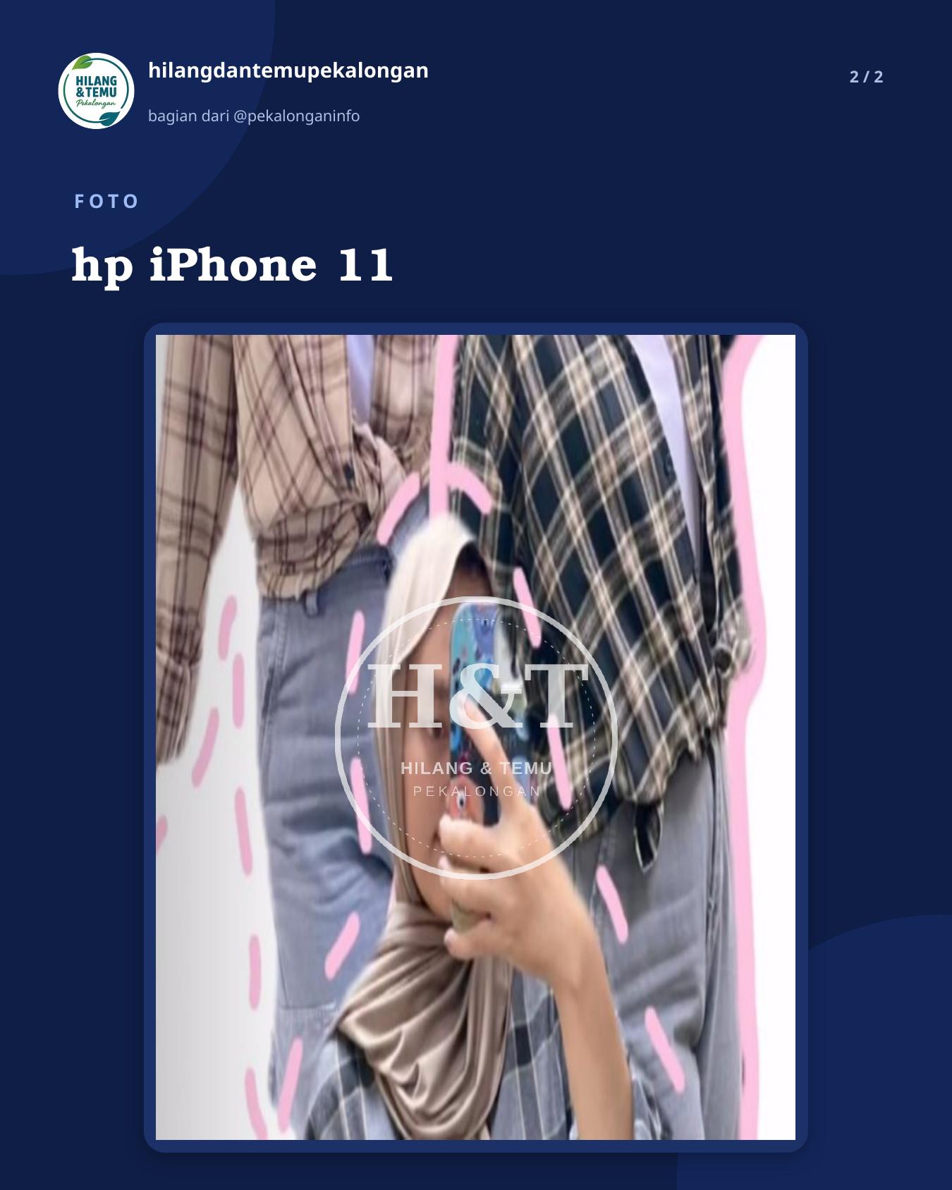 Slide 2 laporan hp iPhone 11
