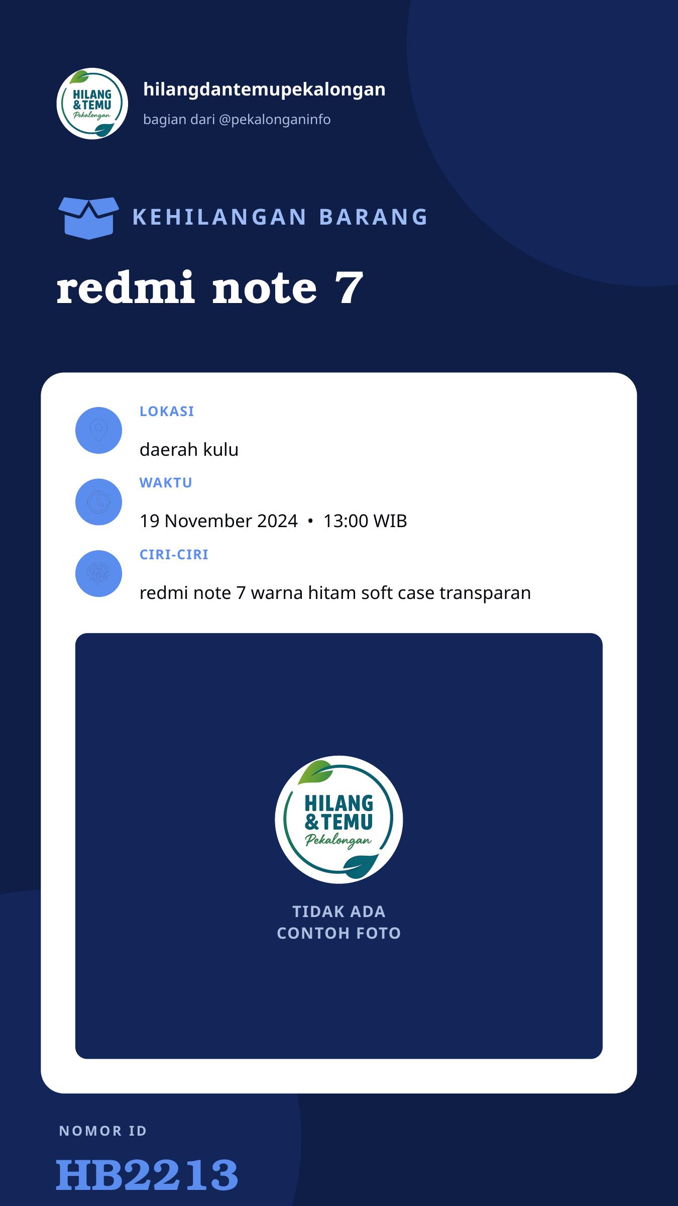 Story 9:16 laporan redmi note 7