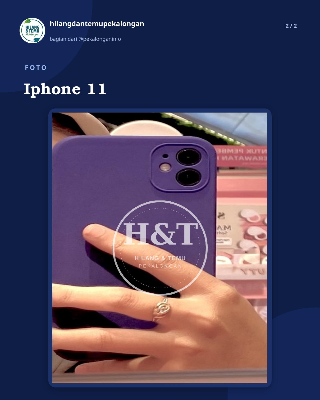 Slide 2 laporan Iphone 11