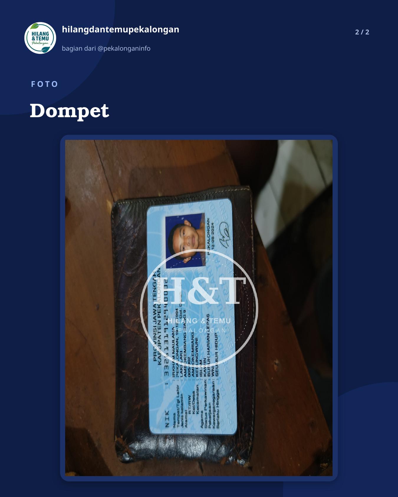 Slide 2 laporan Dompet