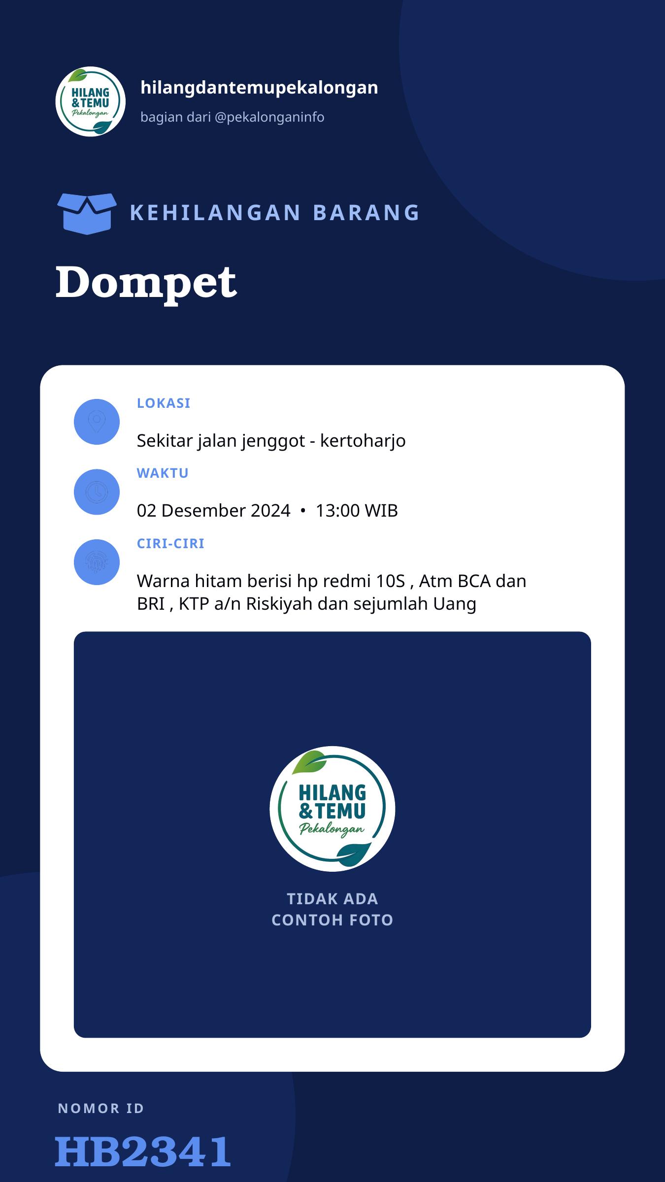 Story 9:16 laporan Dompet