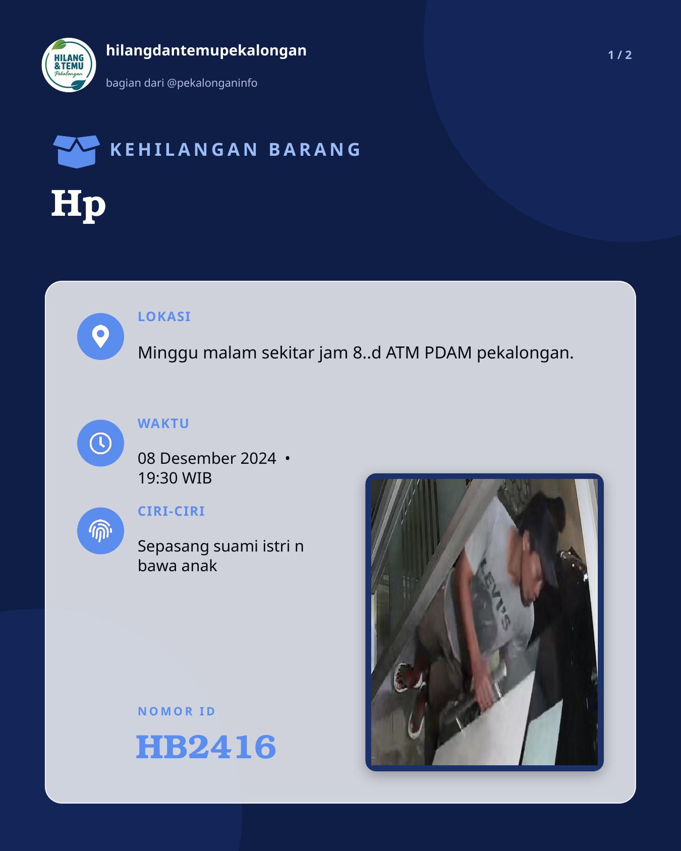 Slide 1 laporan Hp