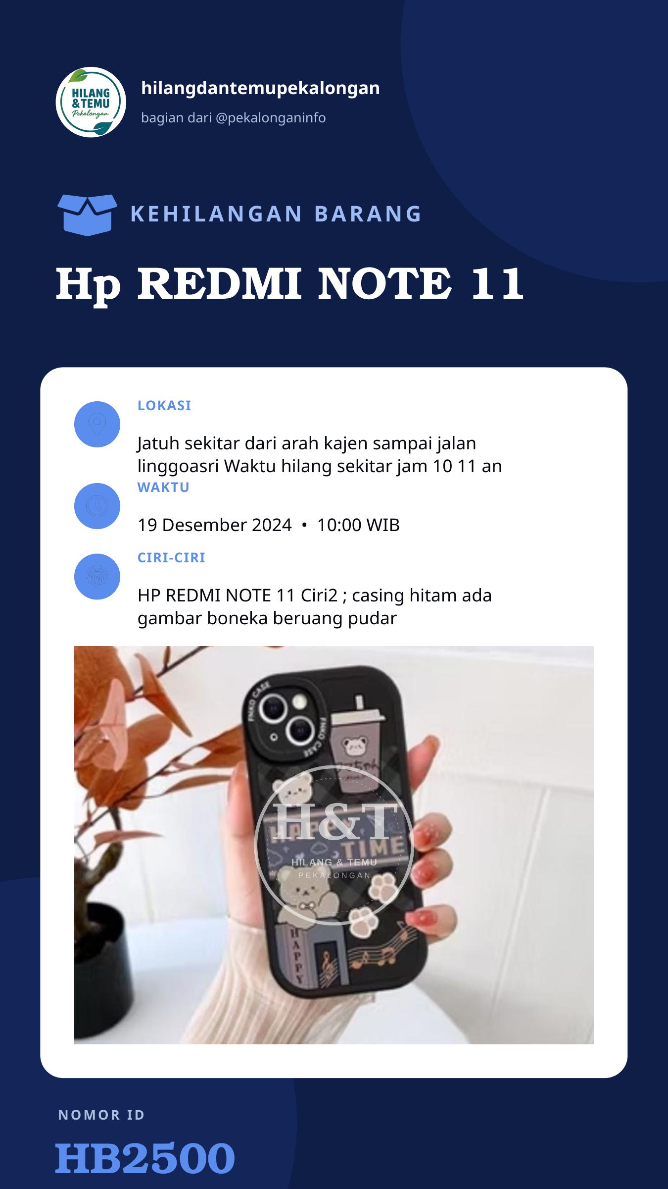 Story 9:16 laporan Hp REDMI NOTE 11
