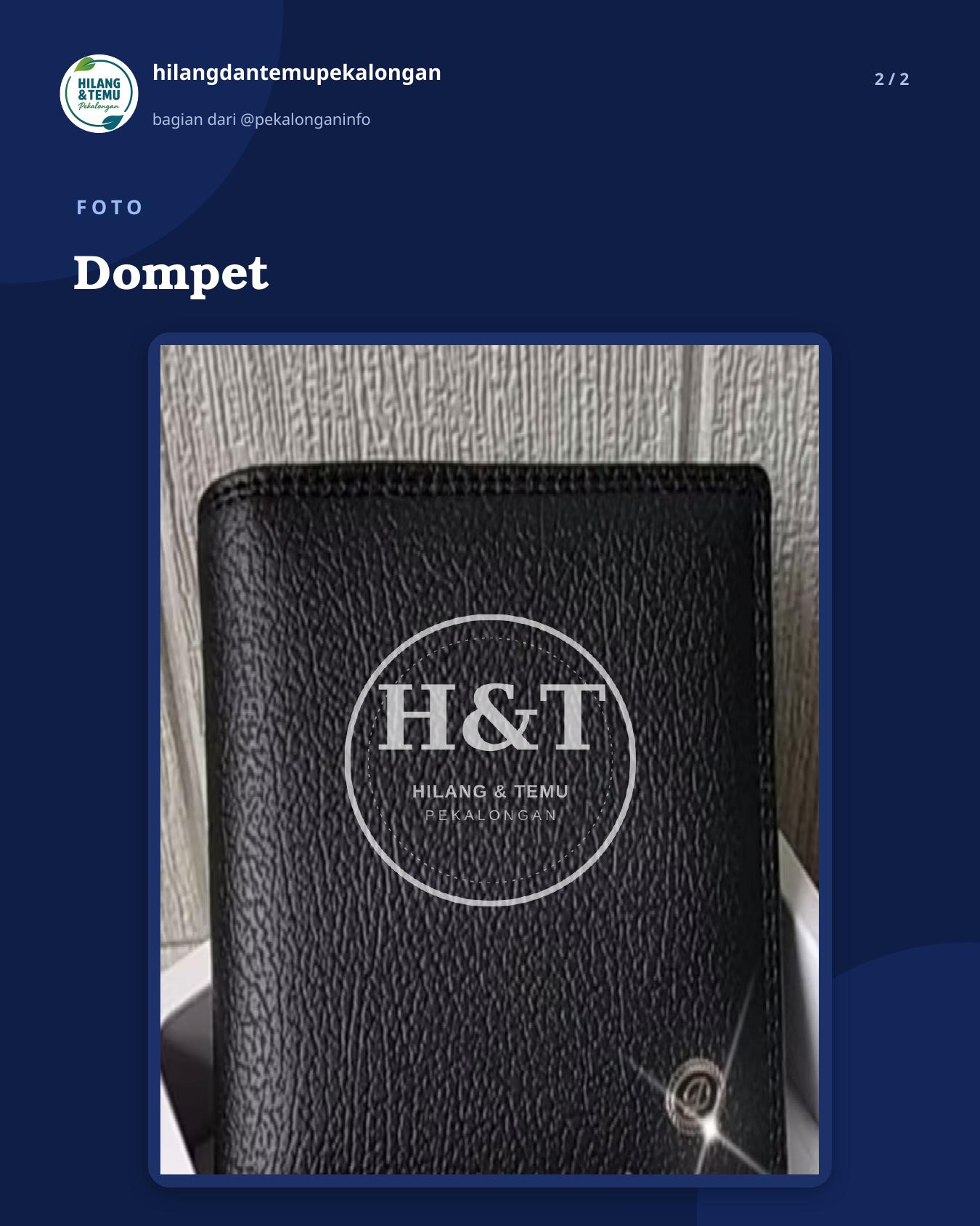 Slide 2 laporan Dompet