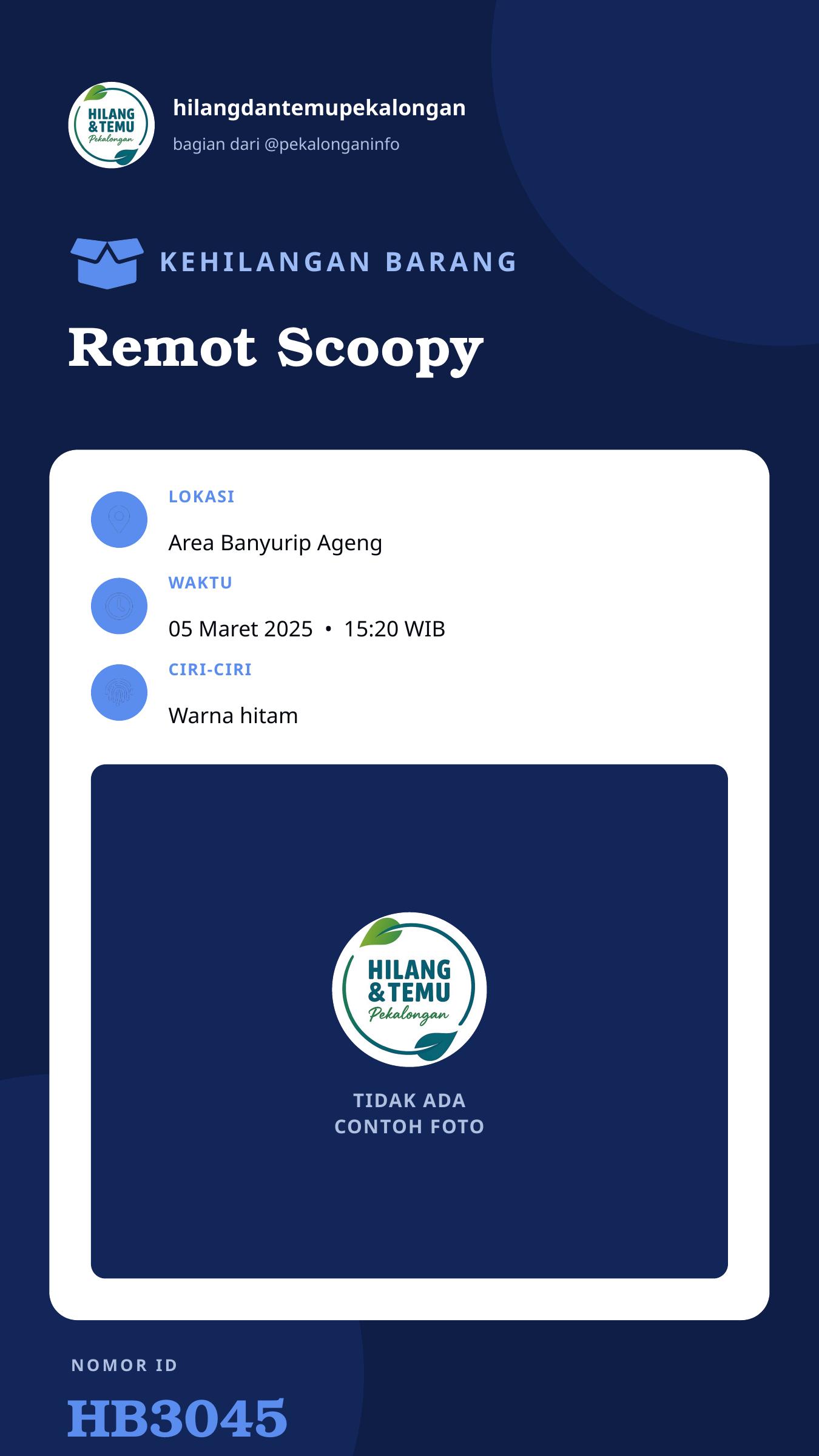 Story 9:16 laporan Remot Scoopy
