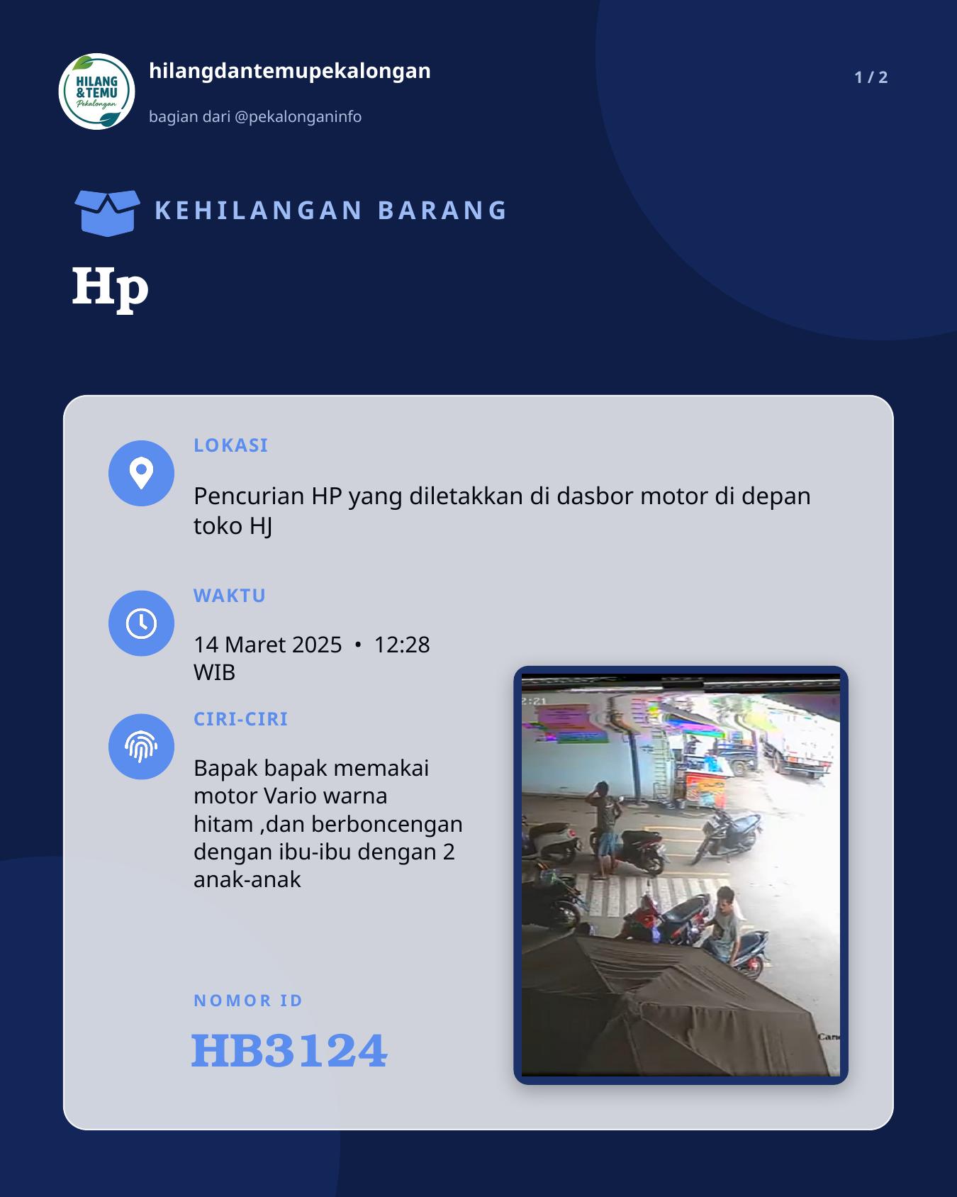 Slide 1 laporan Hp