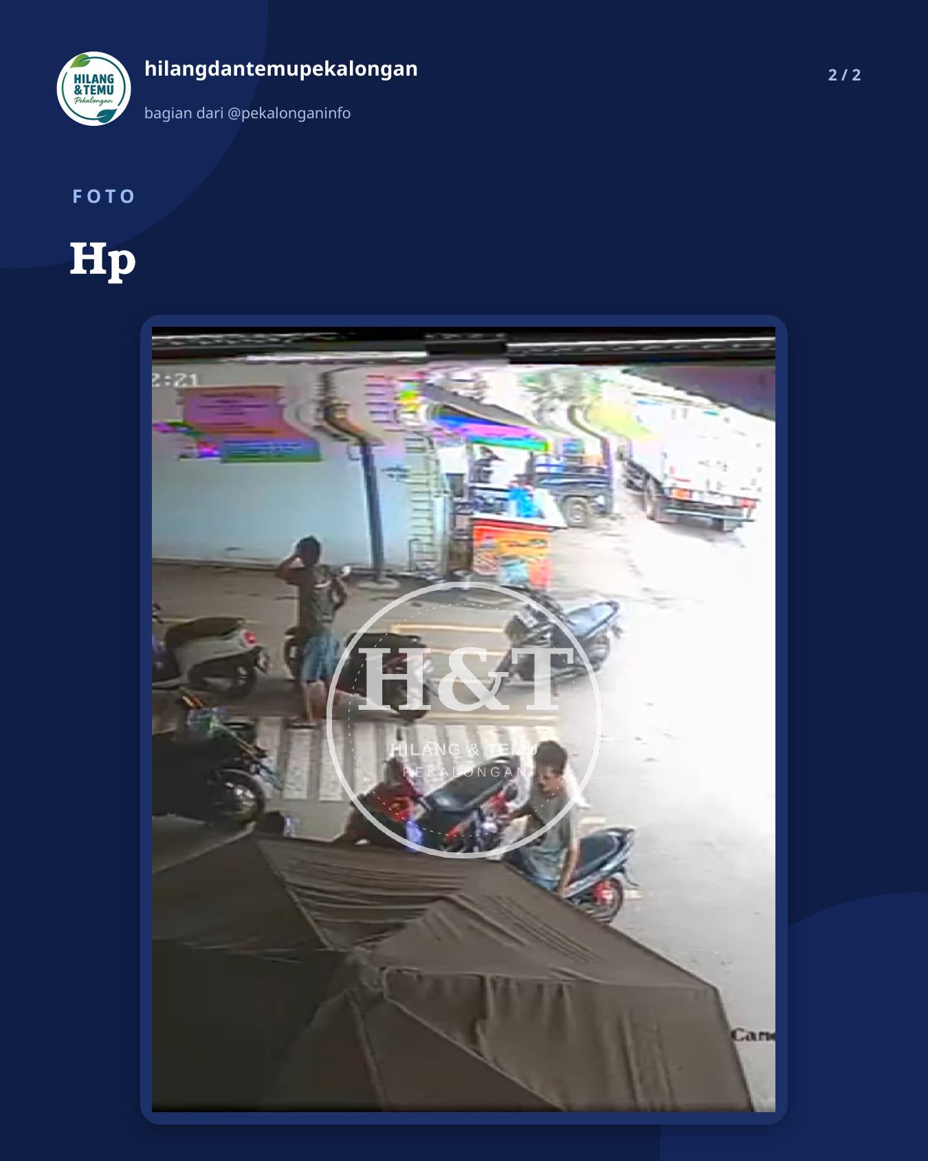 Slide 2 laporan Hp