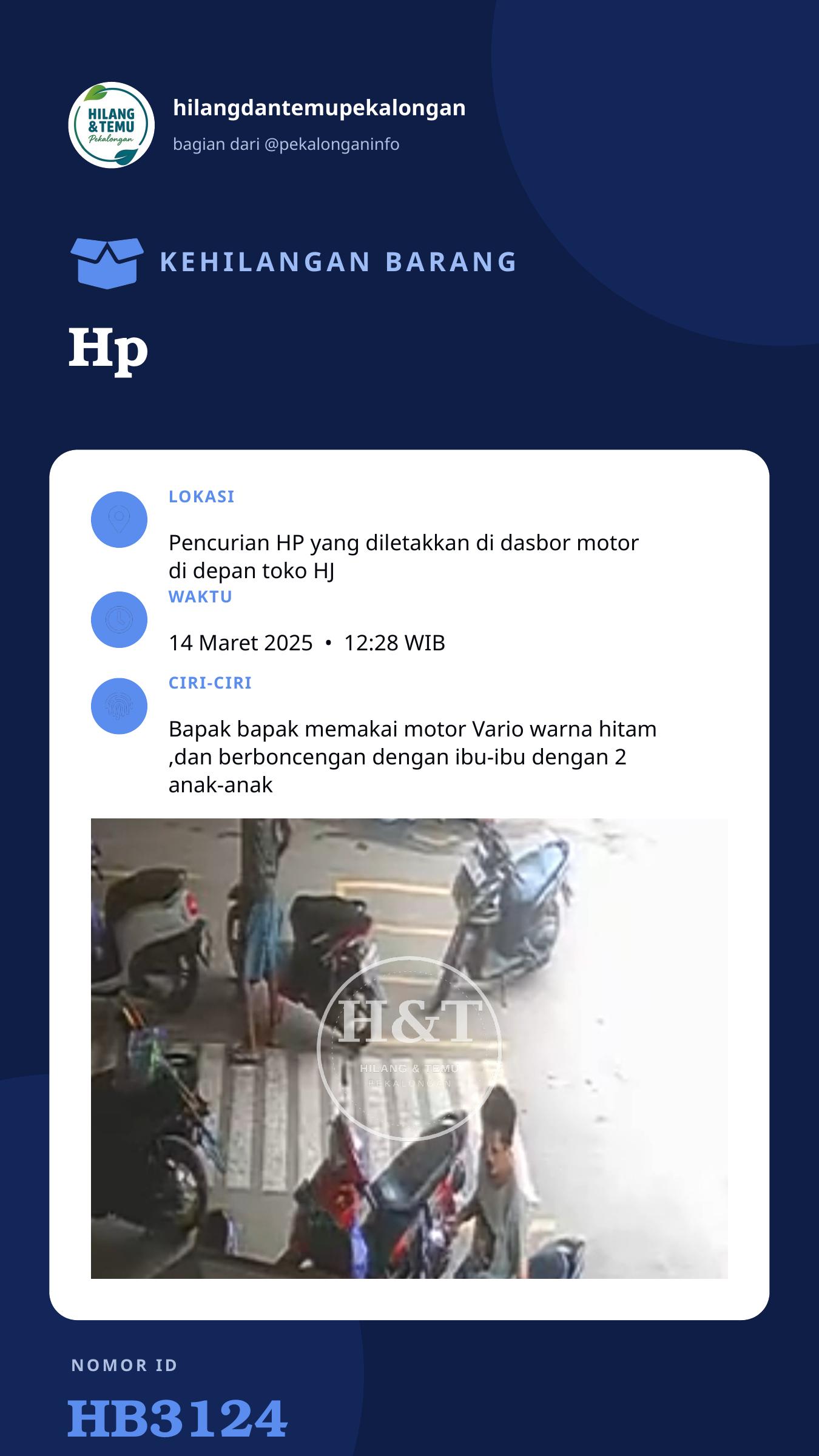 Story 9:16 laporan Hp