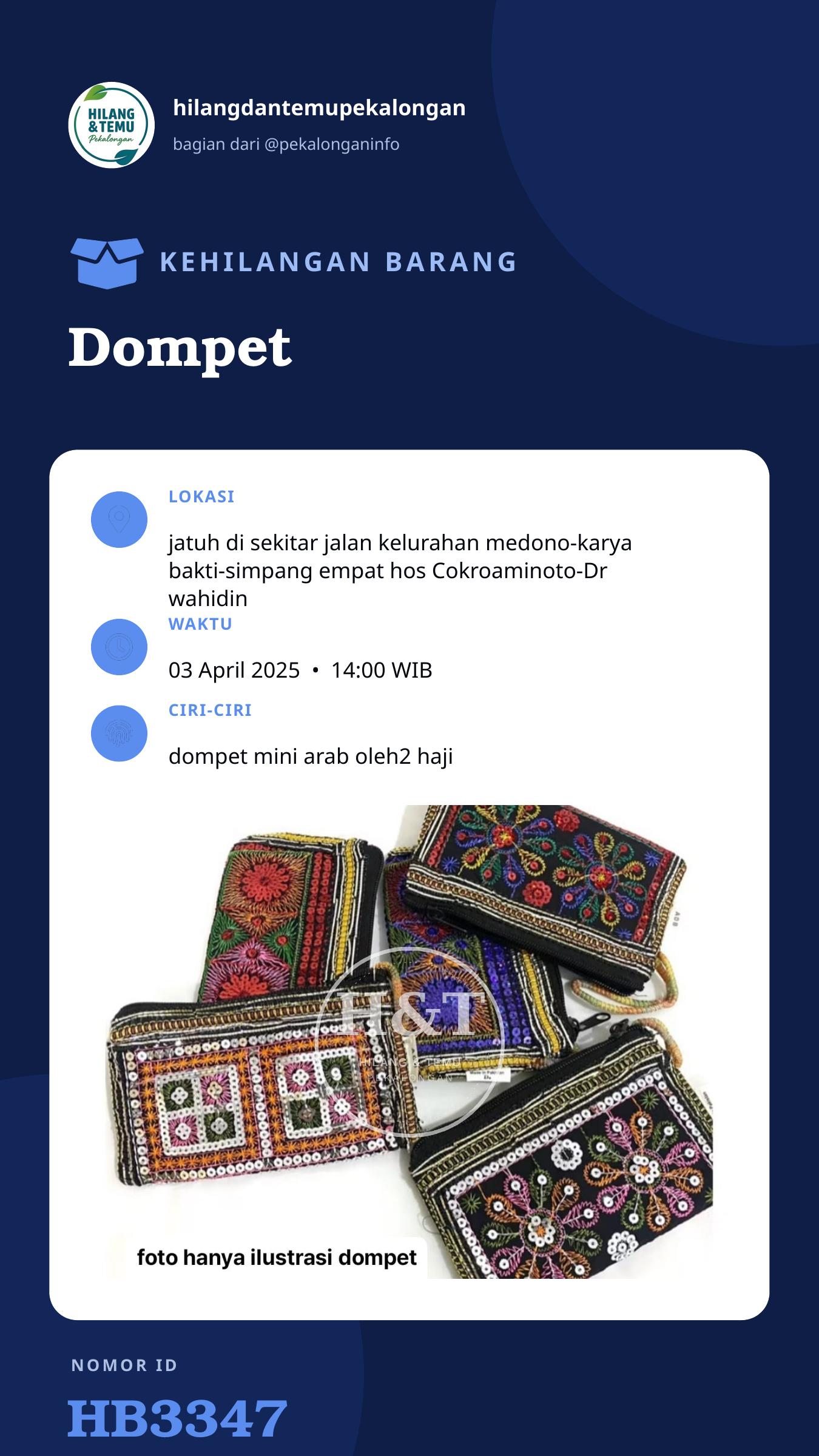 Story 9:16 laporan Dompet