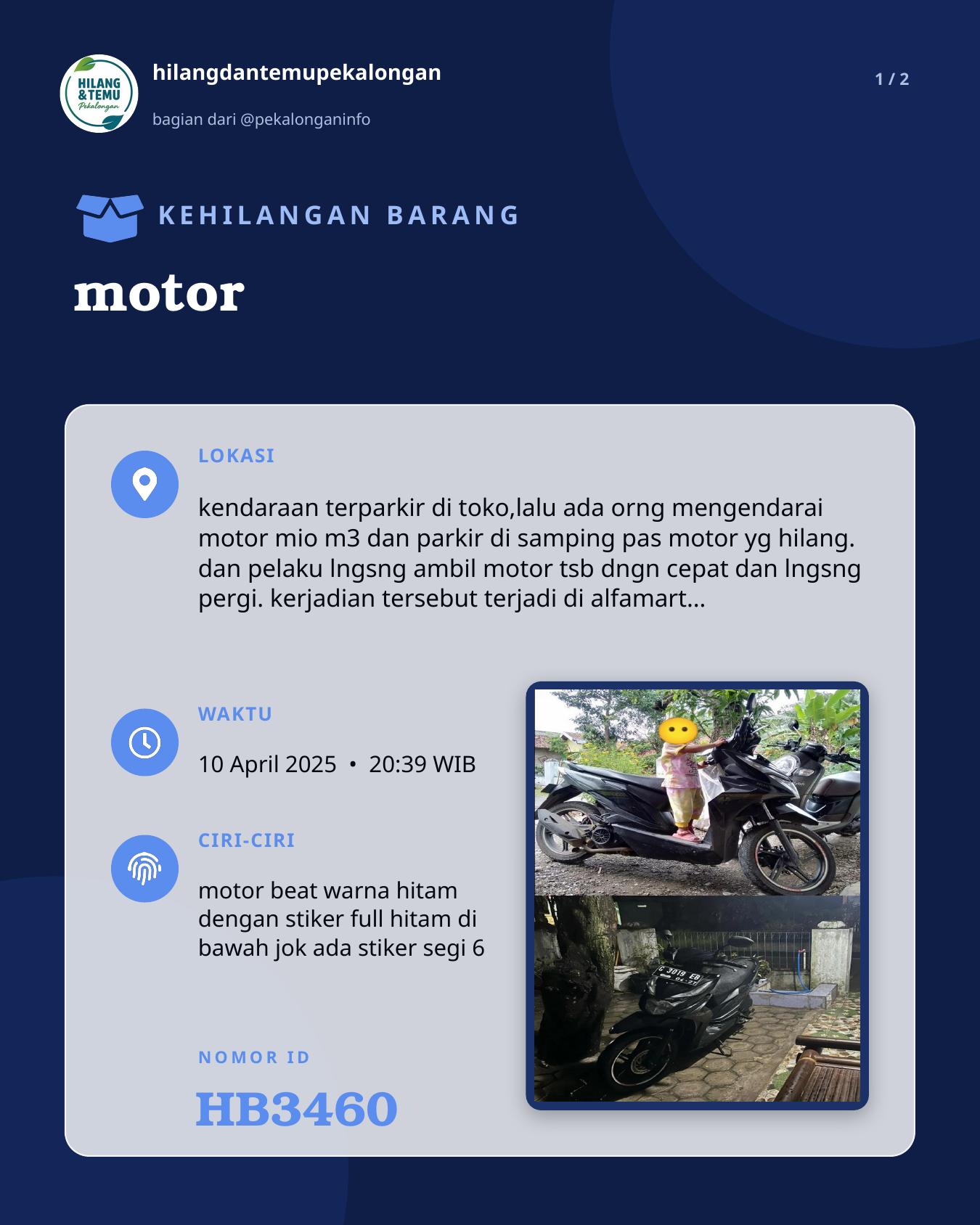 Slide 1 laporan motor